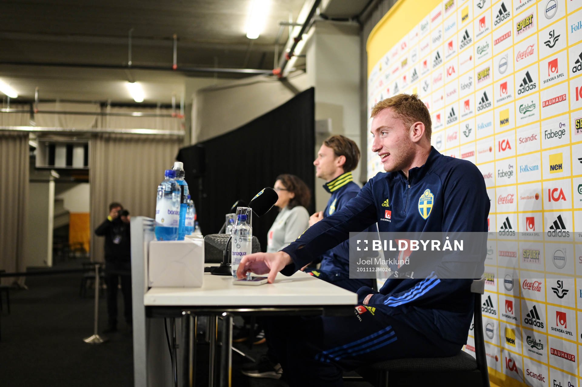 Dejan Kulusevski of the Swedish national football team