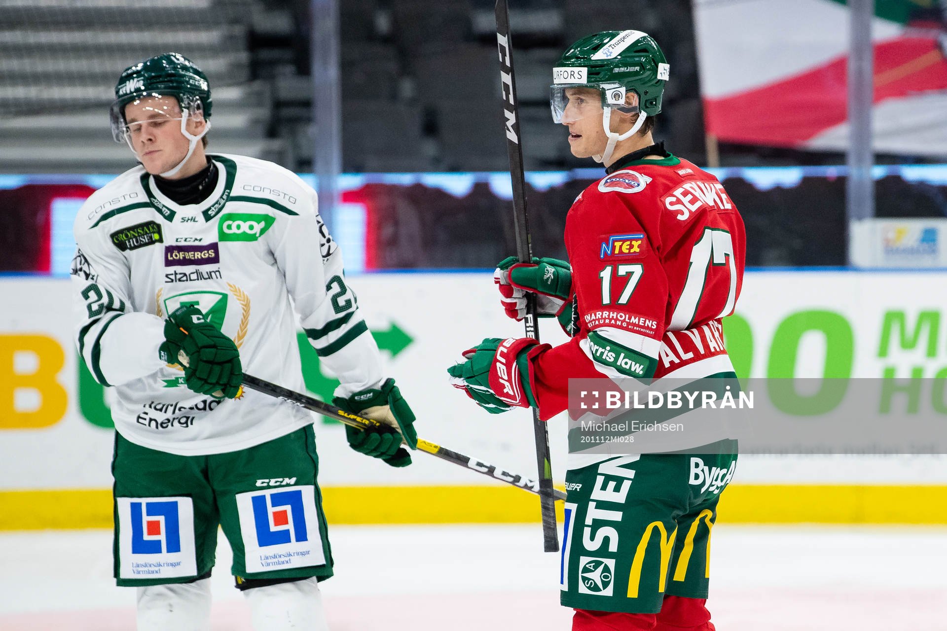 Frölundas Robin Alvarez jublar