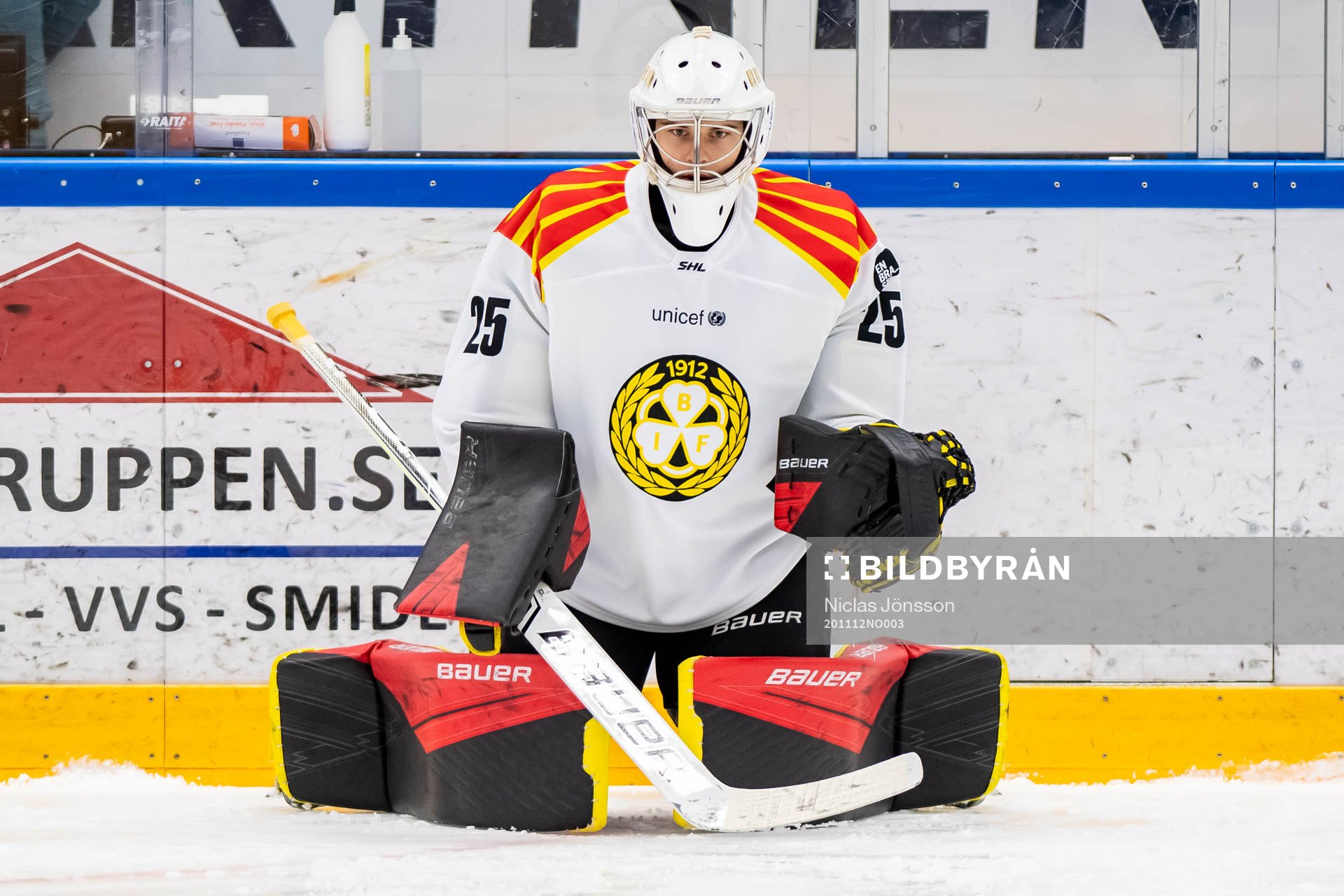 Brynäs målvakt Adam Matsson
