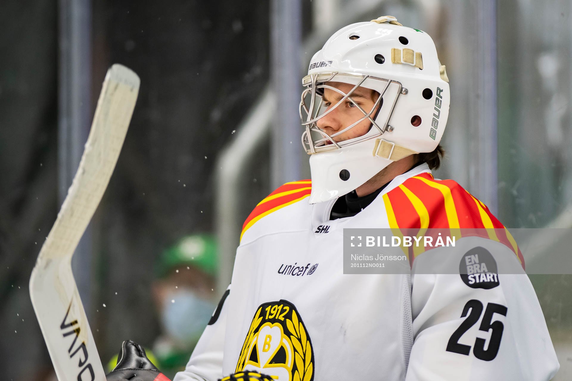 Brynäs målvakt Adam Matsson