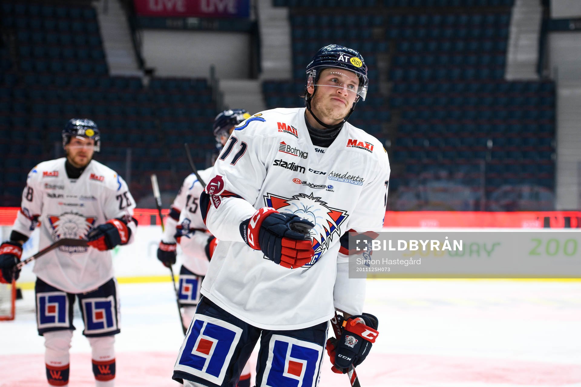 Linköpings Henrik Törnqvist jublar