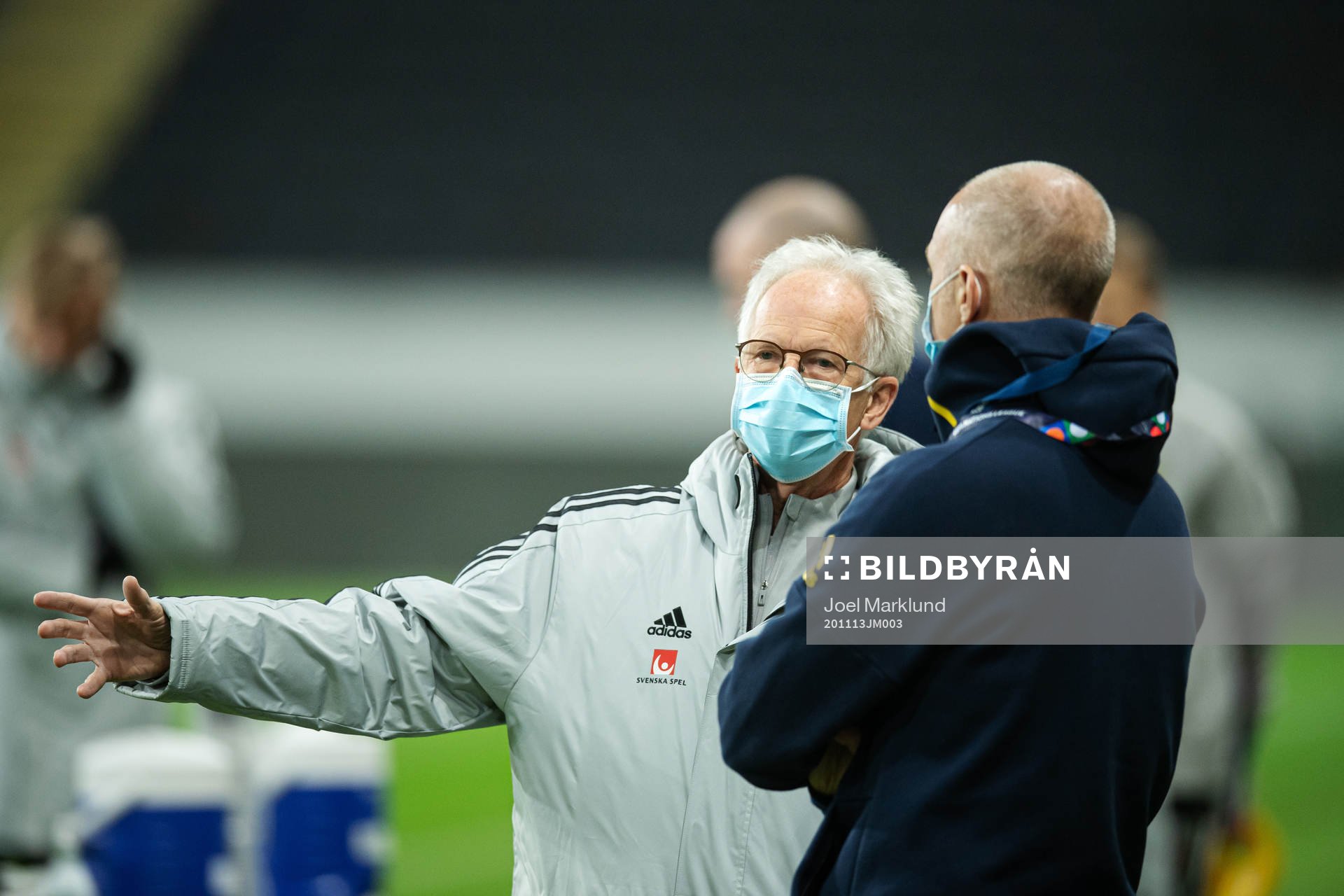 Team doctor Anders Valentin of the Swedish national