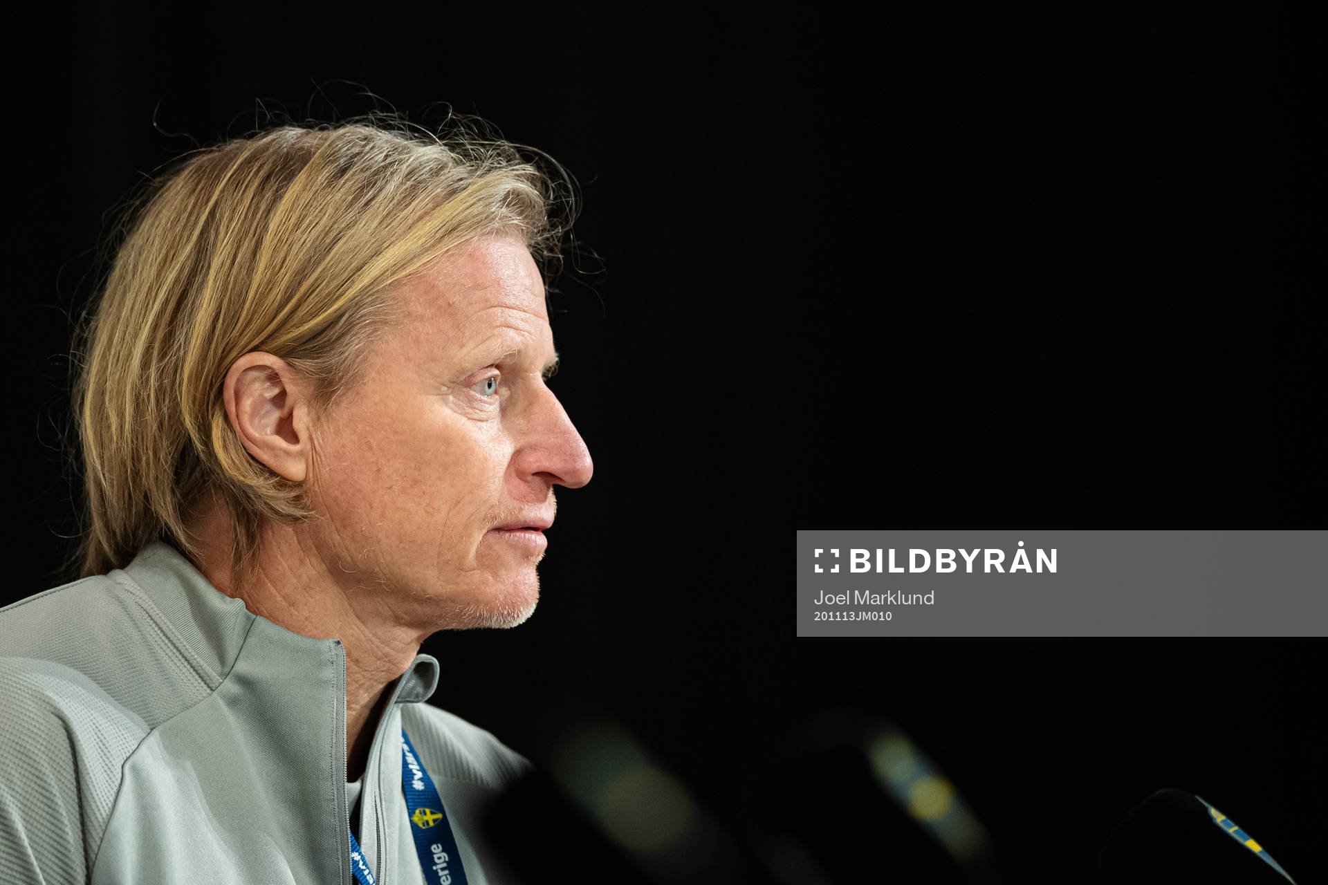 Team manager Stefan Pettersson of the Swedish national