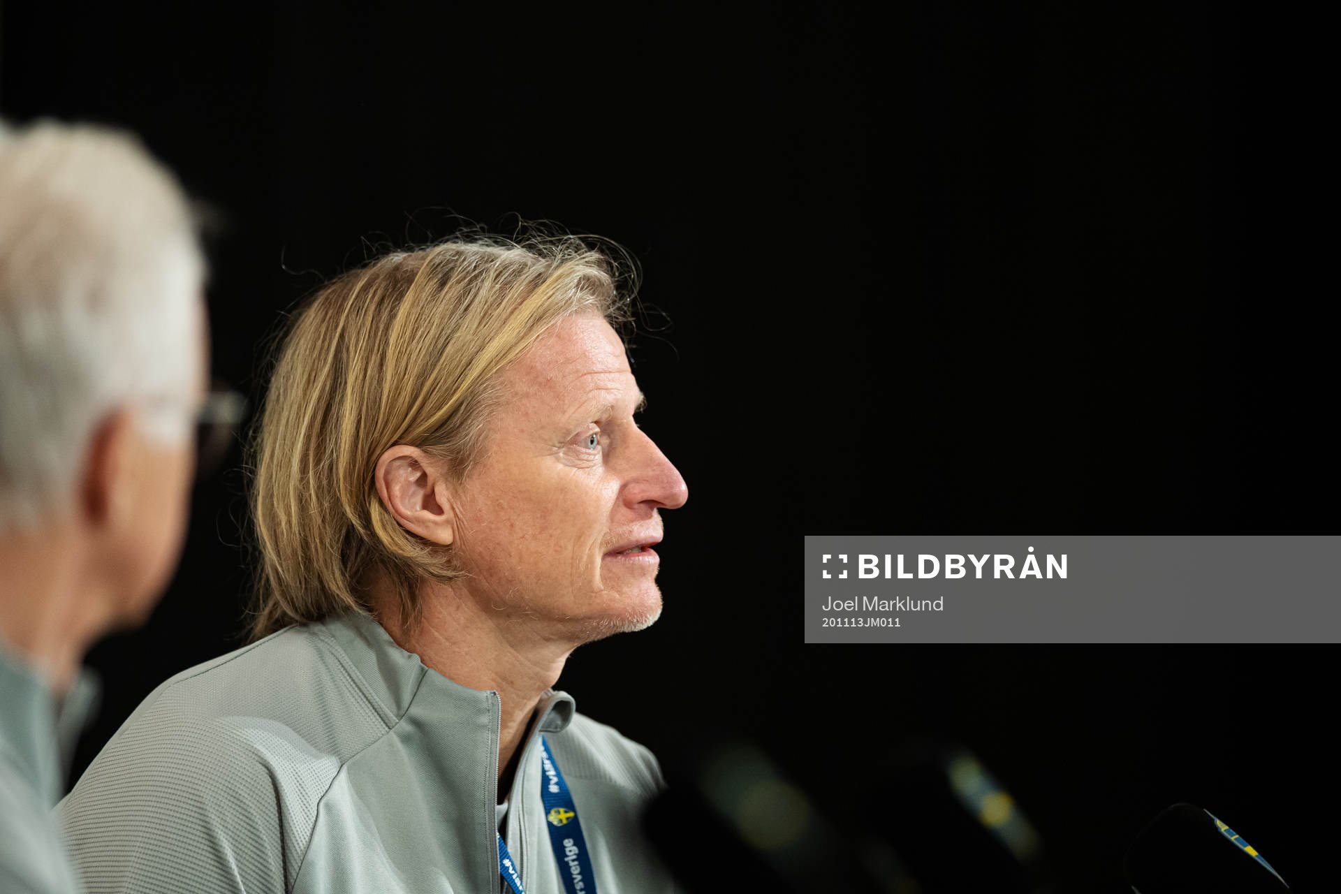 Team manager Stefan Pettersson of the Swedish national