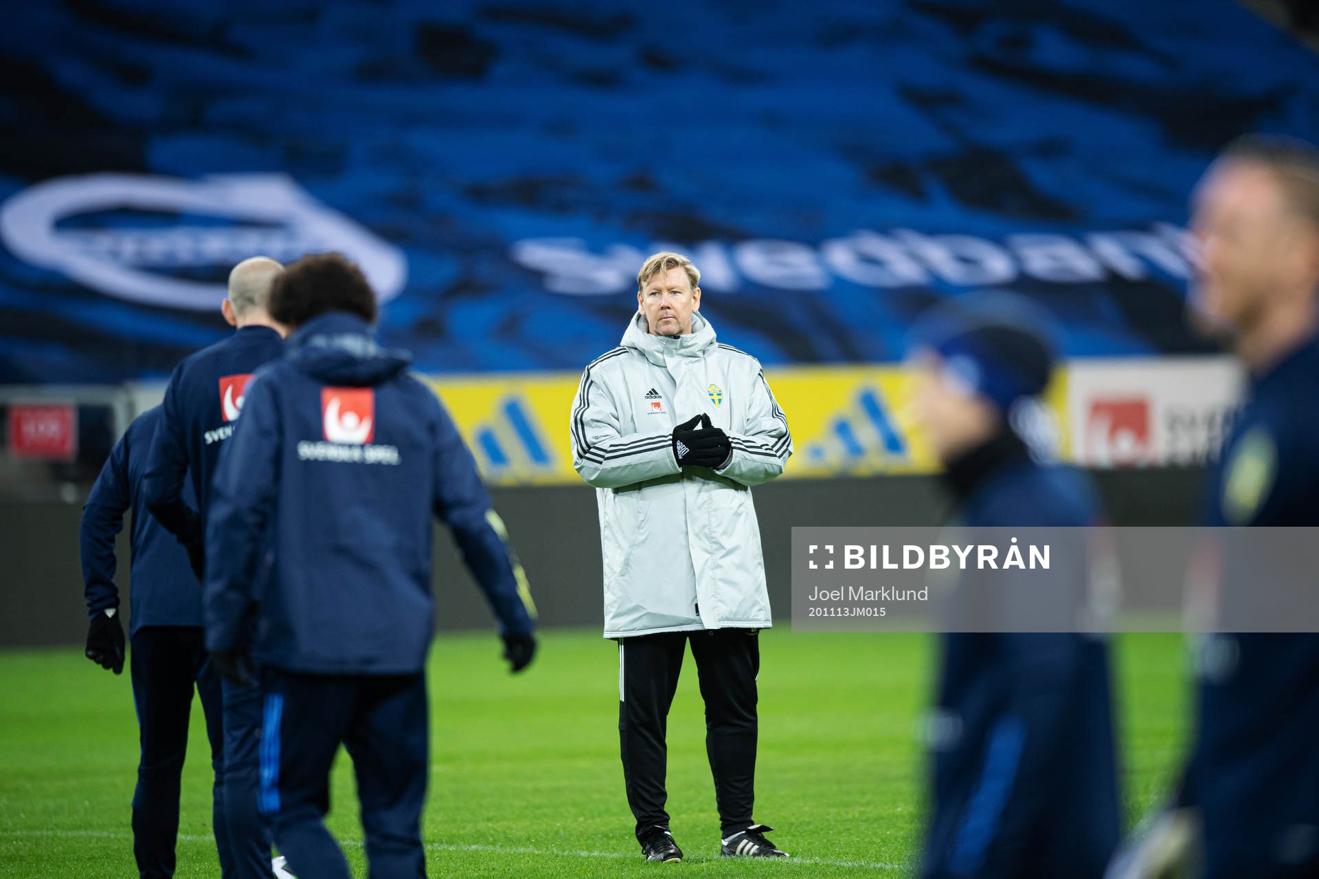 Assistant coach Peter Wettergren of the Swedish national