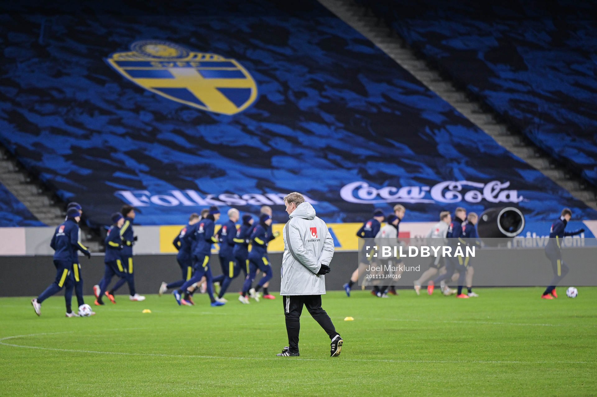 Assistant coach Peter Wettergren of the Swedish national
