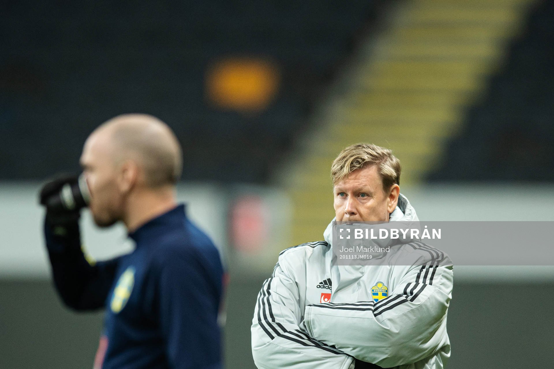 Assistant coach Peter Wettergren of the Swedish national