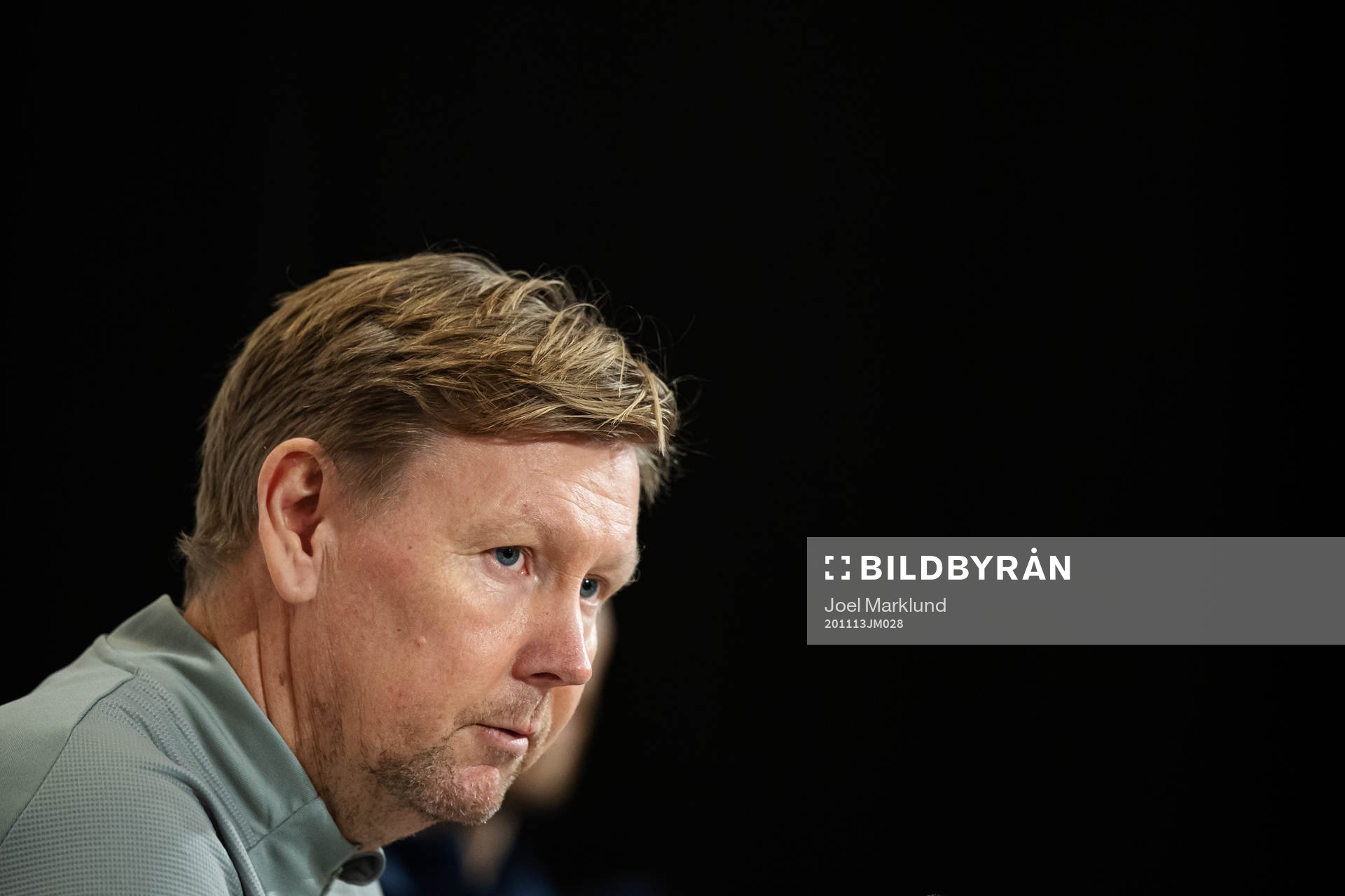 Assistant coach Peter Wettergren of the Swedish national