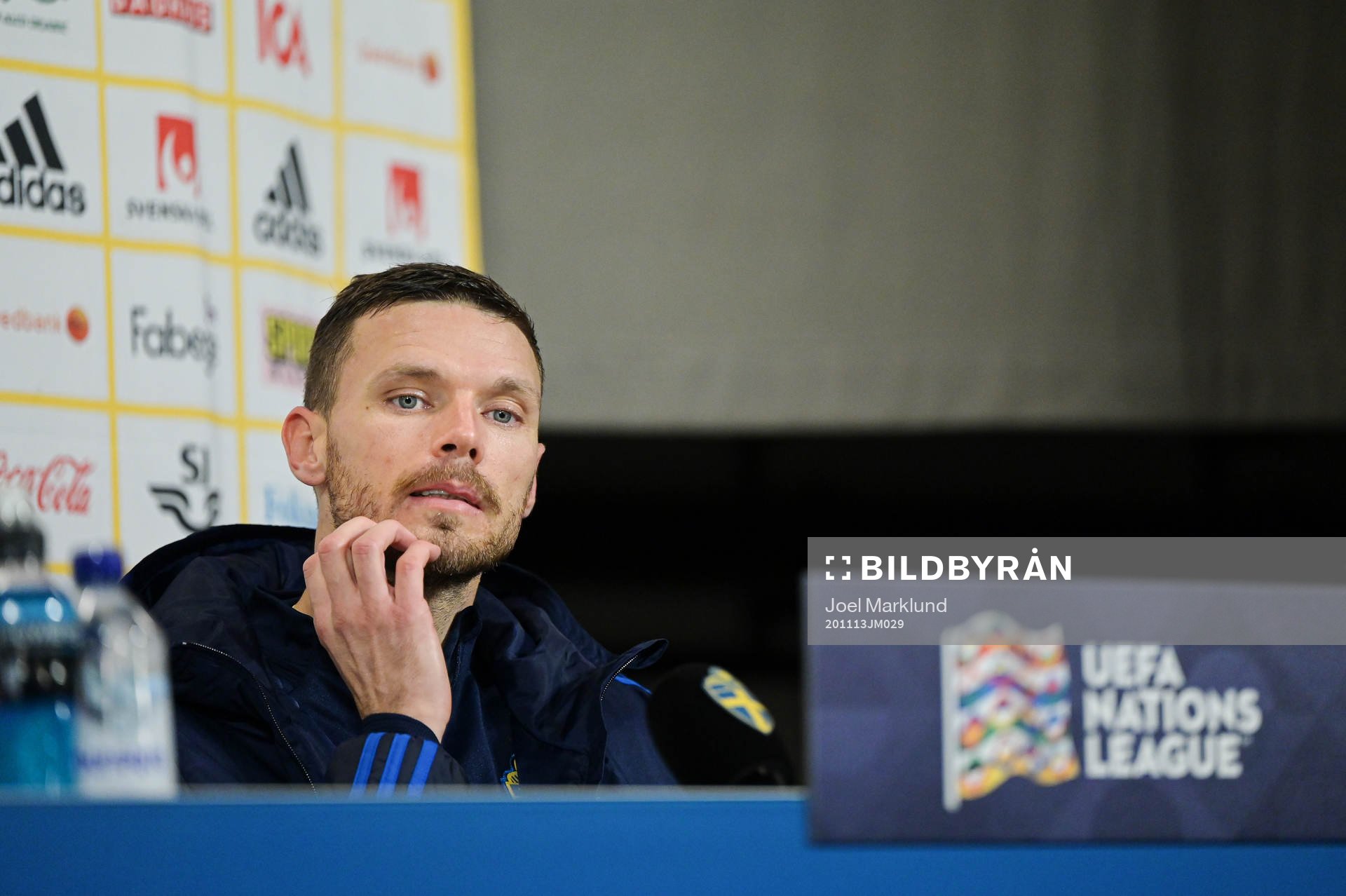 Marcus Berg of the Swedish national football team