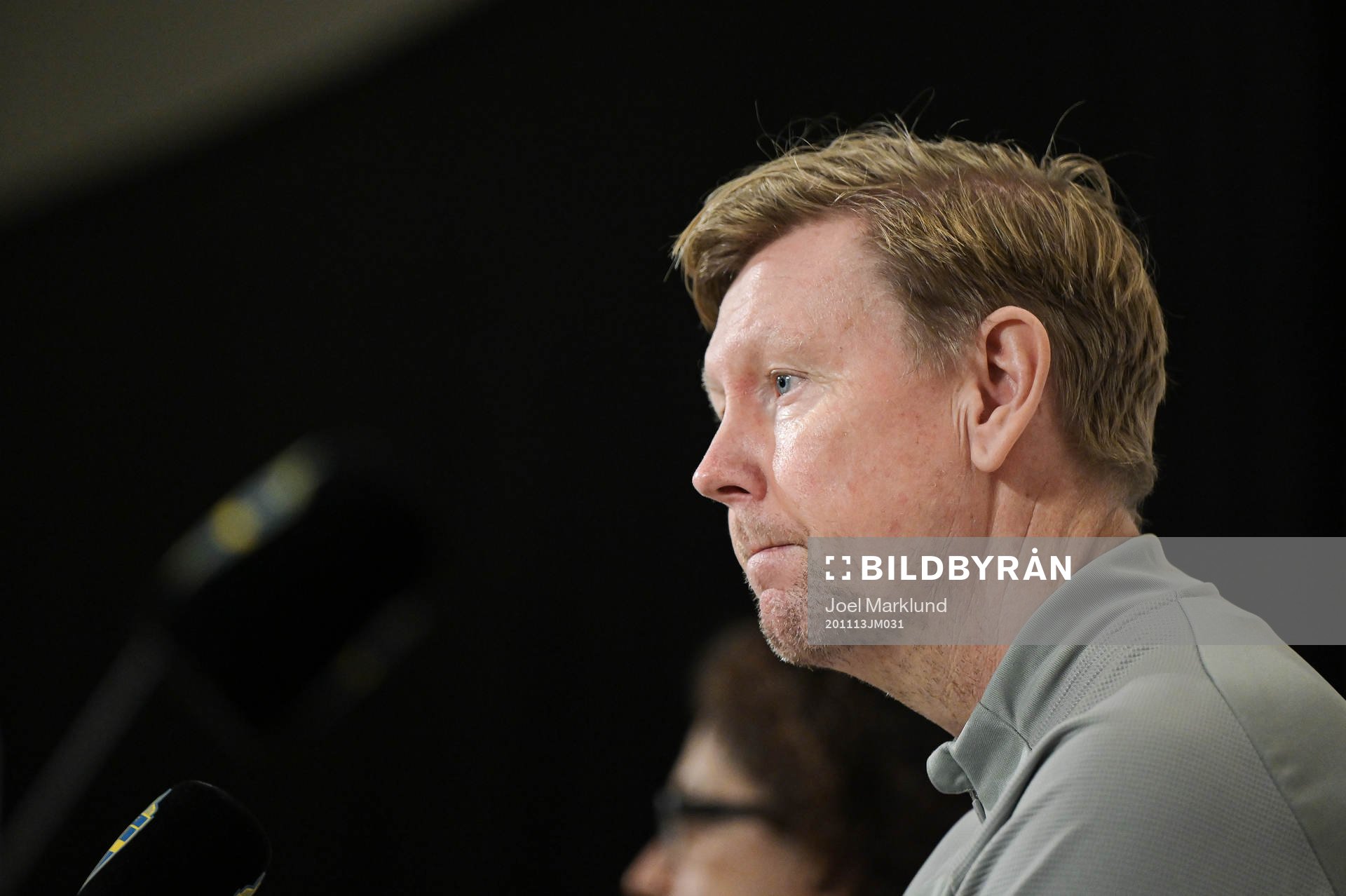 Assistant coach Peter Wettergren of the Swedish national