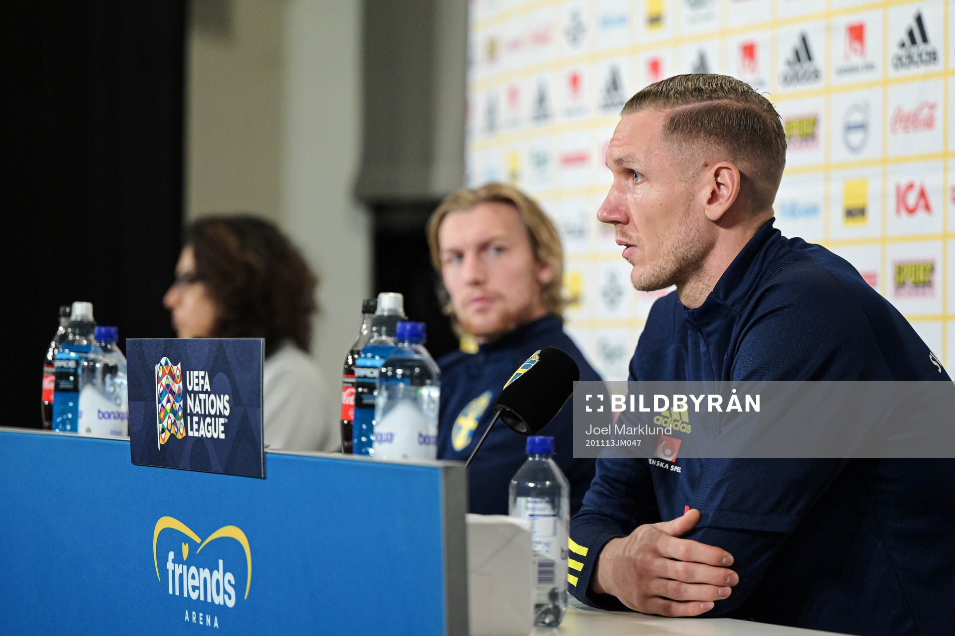Robin Olsen of the Swedish national football team