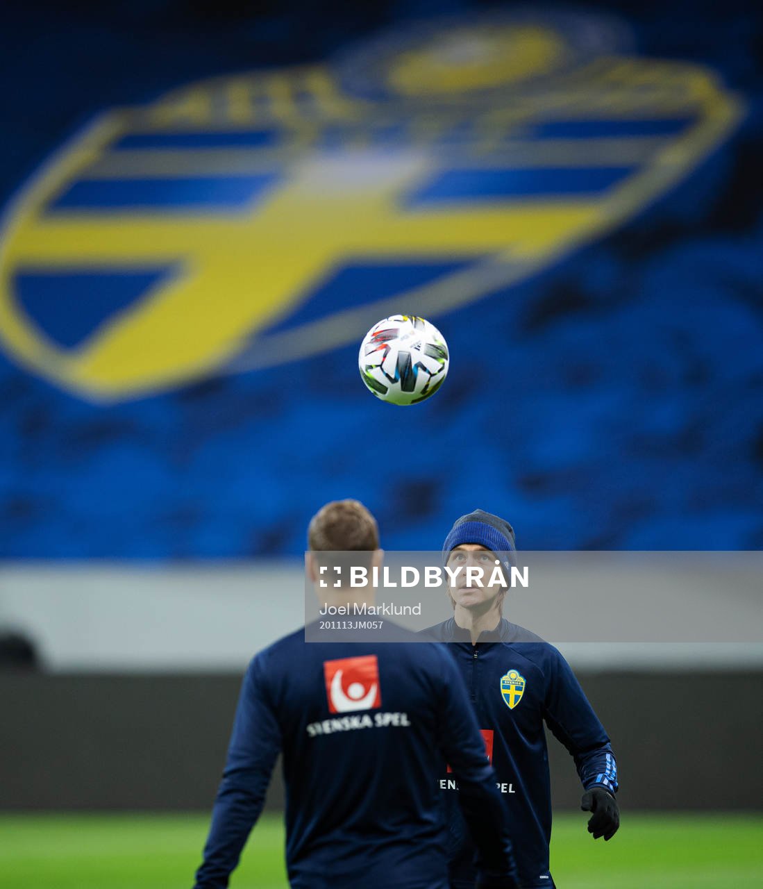 Kristoffer Olsson of the Swedish national football team