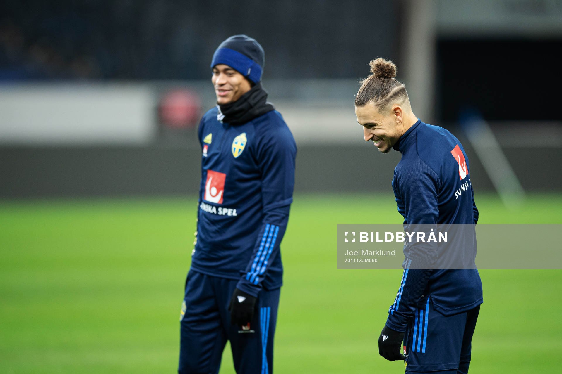 Jordan Larsson of the Swedish national football team