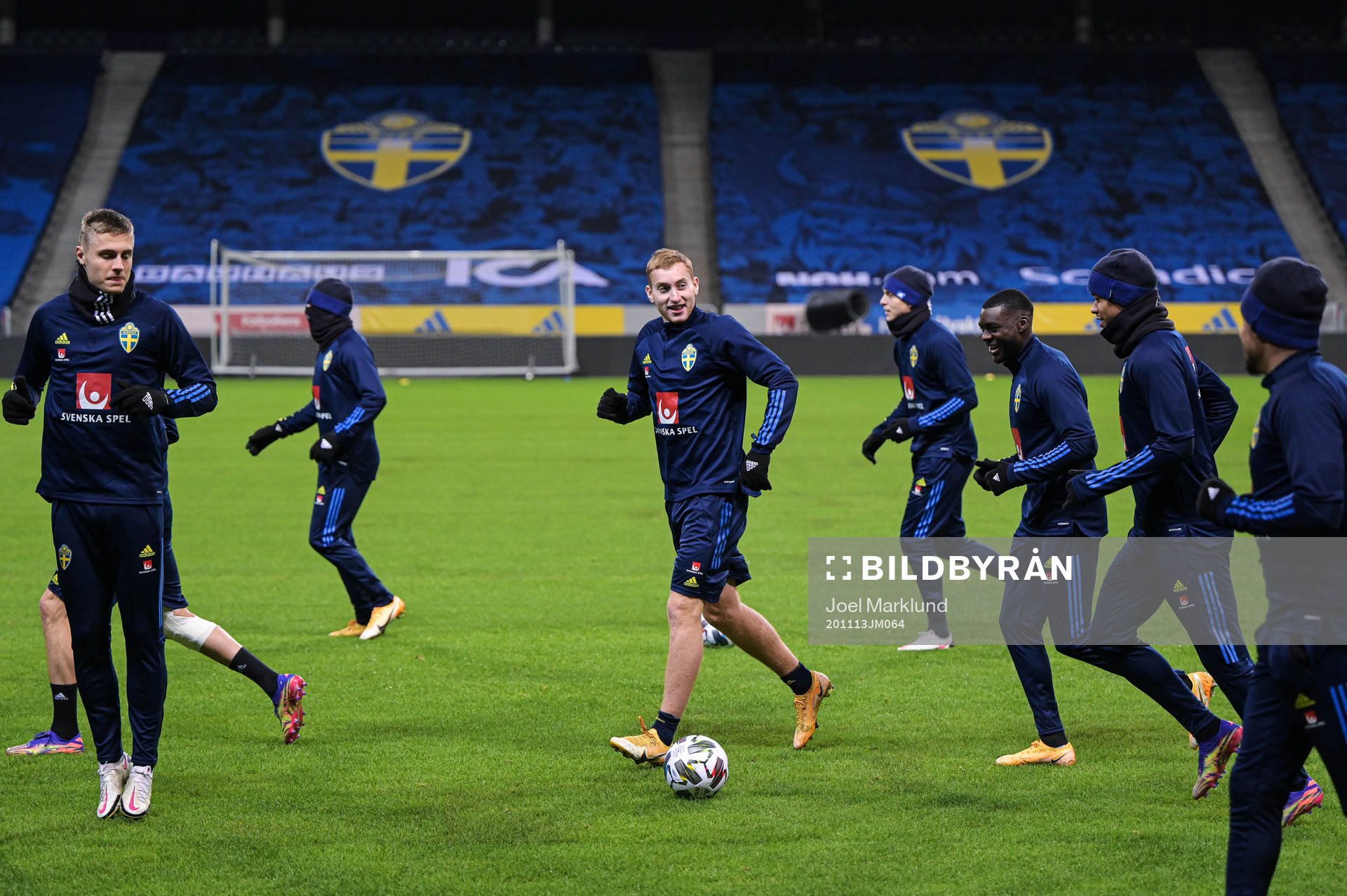Dejan Kulusevski of the Swedish national football team