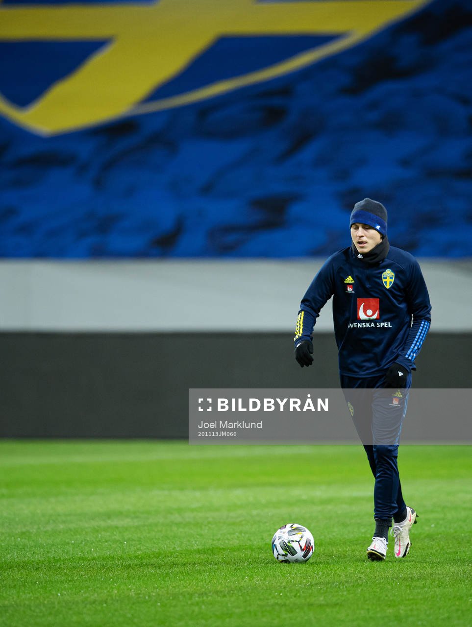 Victor Nilsson Lindelöf of the Swedish national football