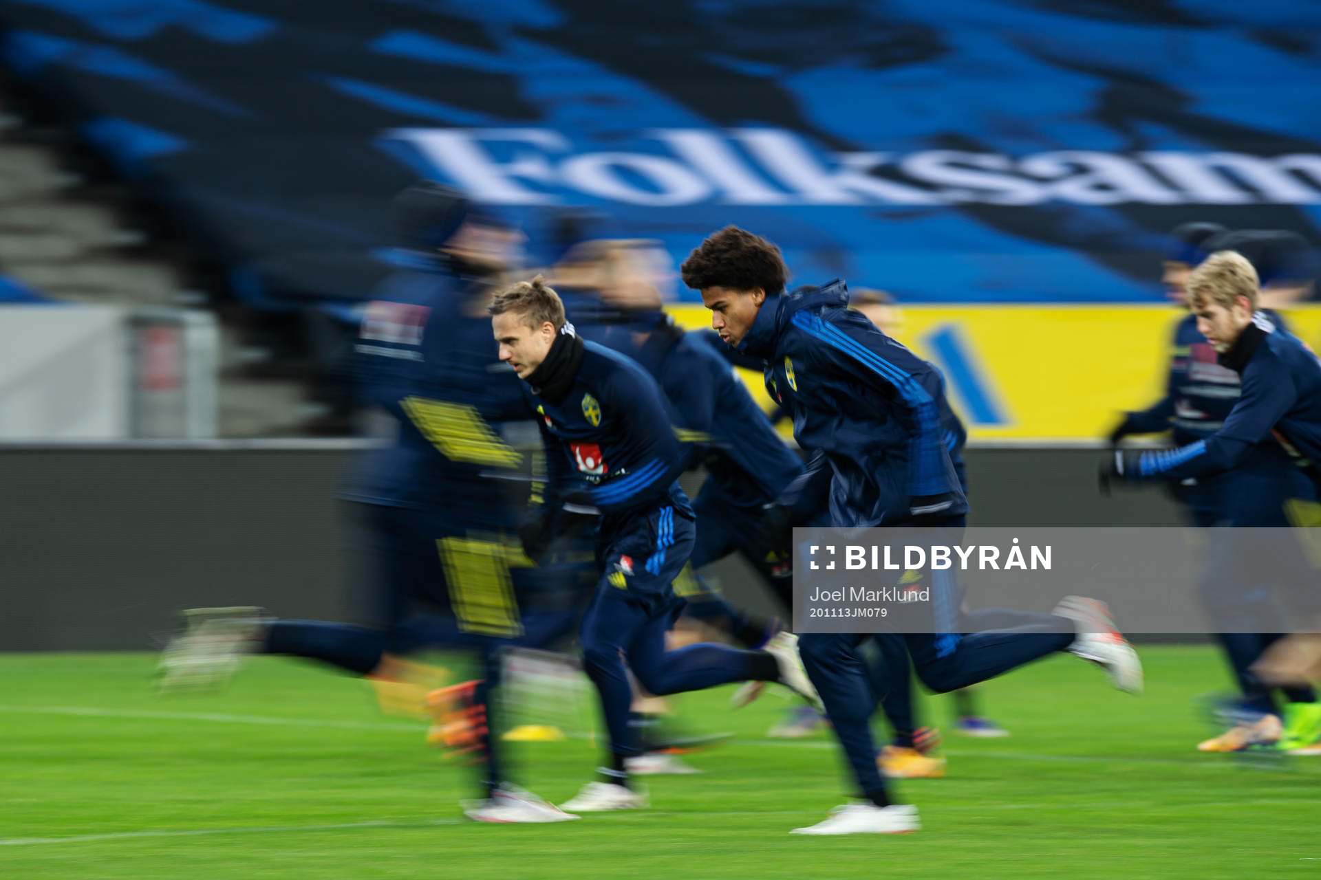 Jens-Lys Cajuste of the Swedish national football team
