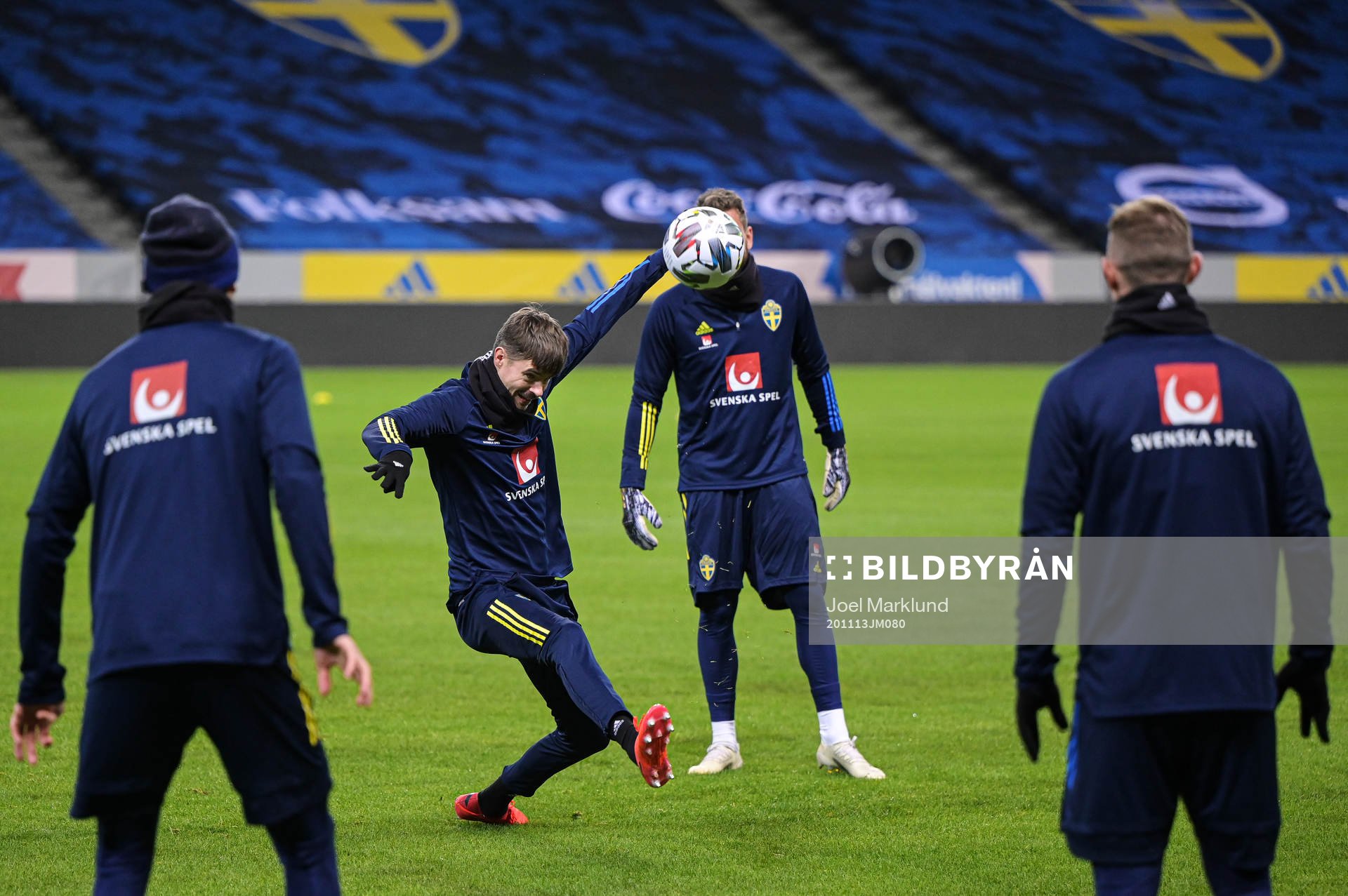 Mikael Lustig of the Swedish national football team