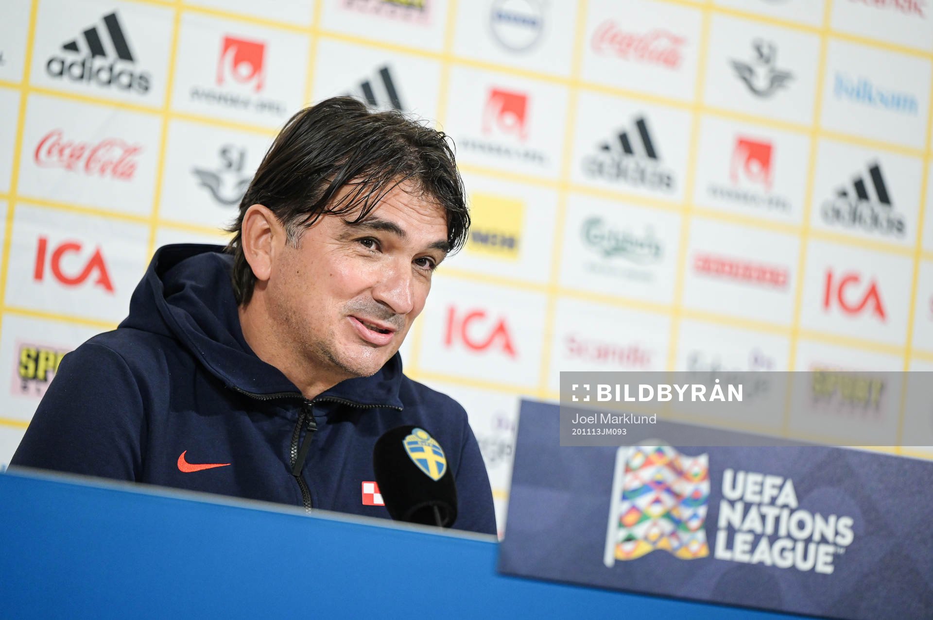 Head coach Zlatko Dalic of the Croatian national football