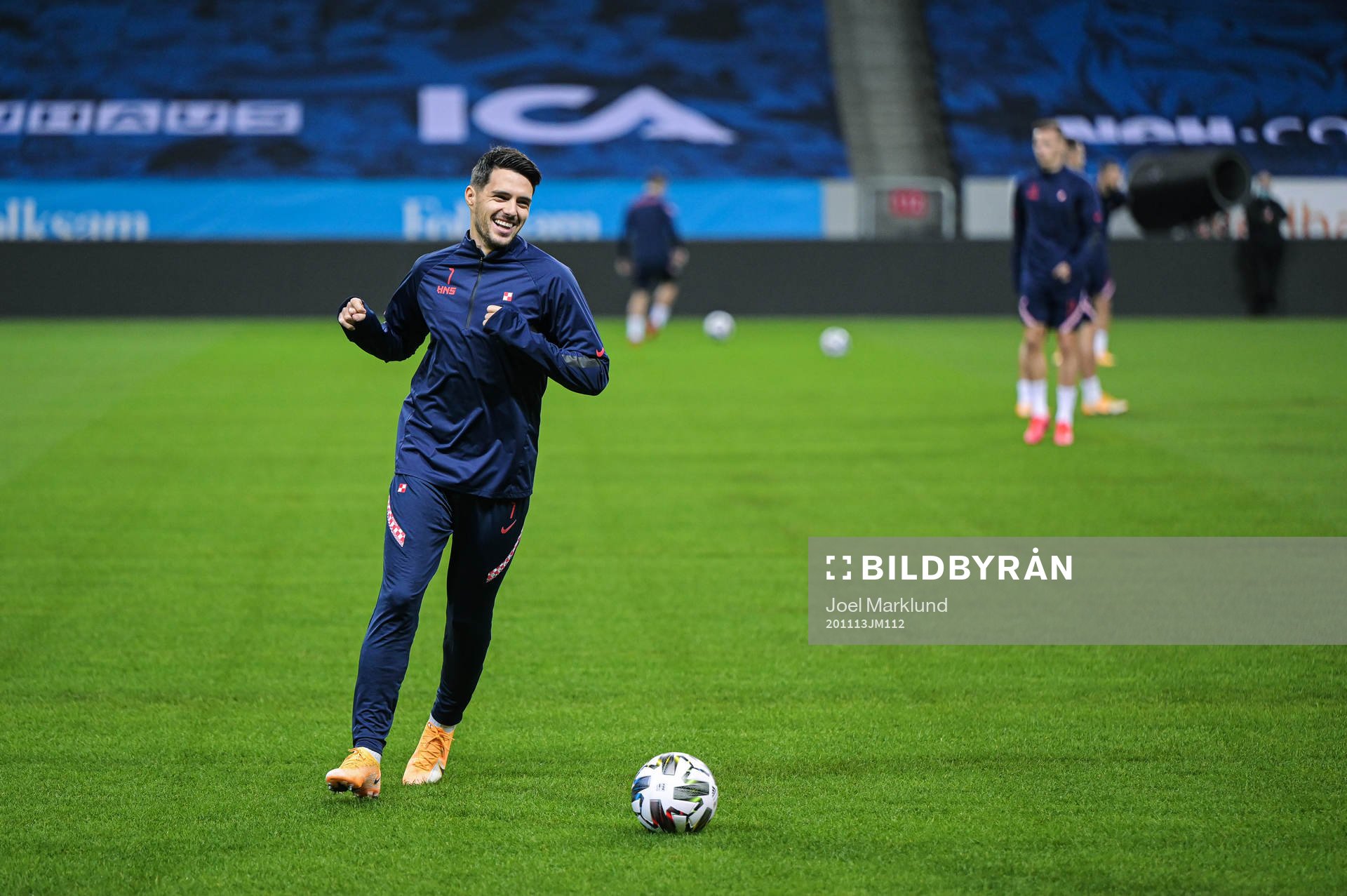 Josip Brekalo of the Croatian national football team