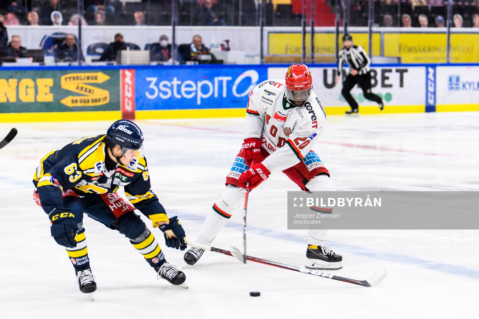 Södertäljes Axel Andersson och Modos Edwin Hedberg