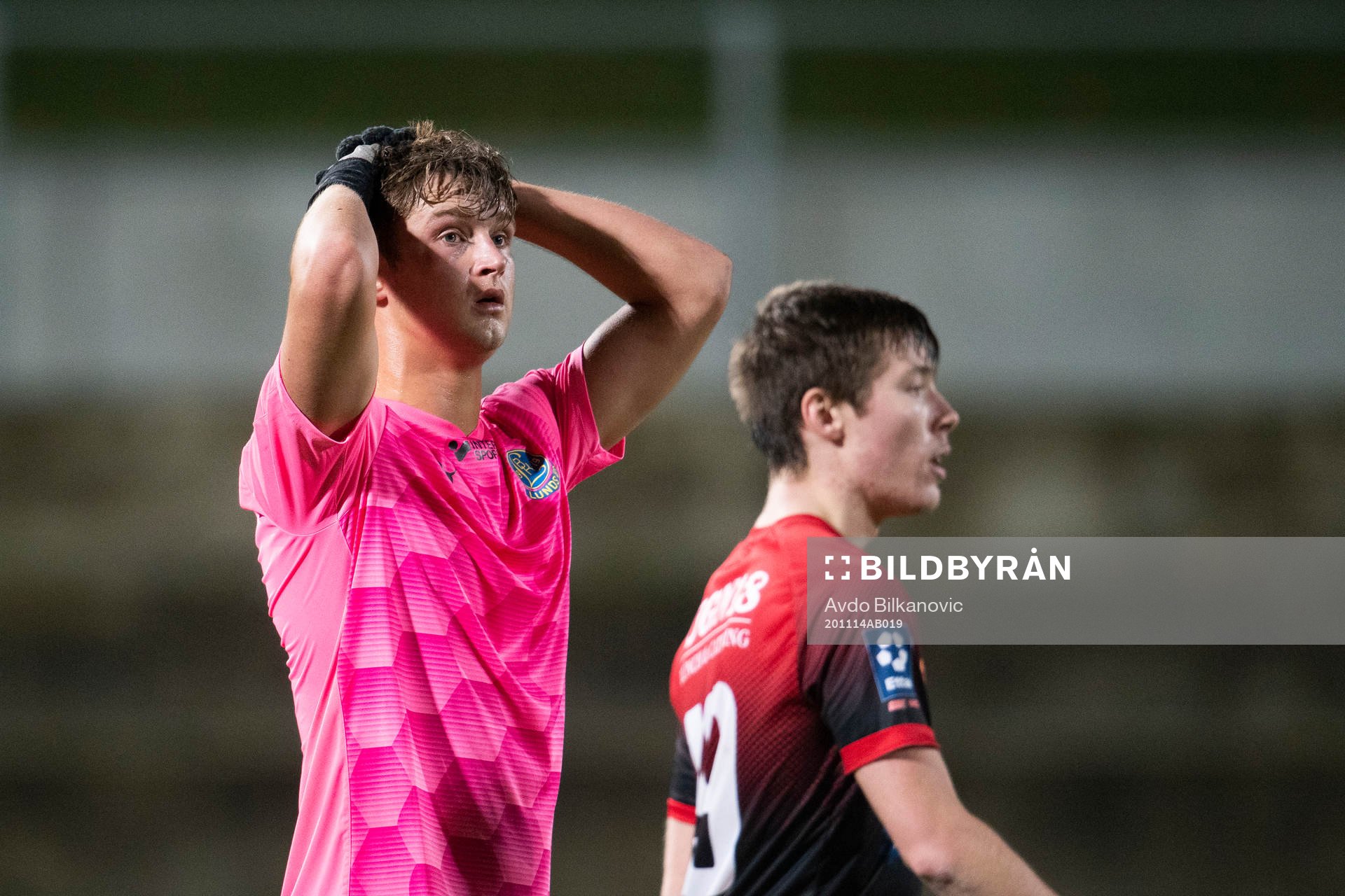 Lunds Noel Hansson deppar