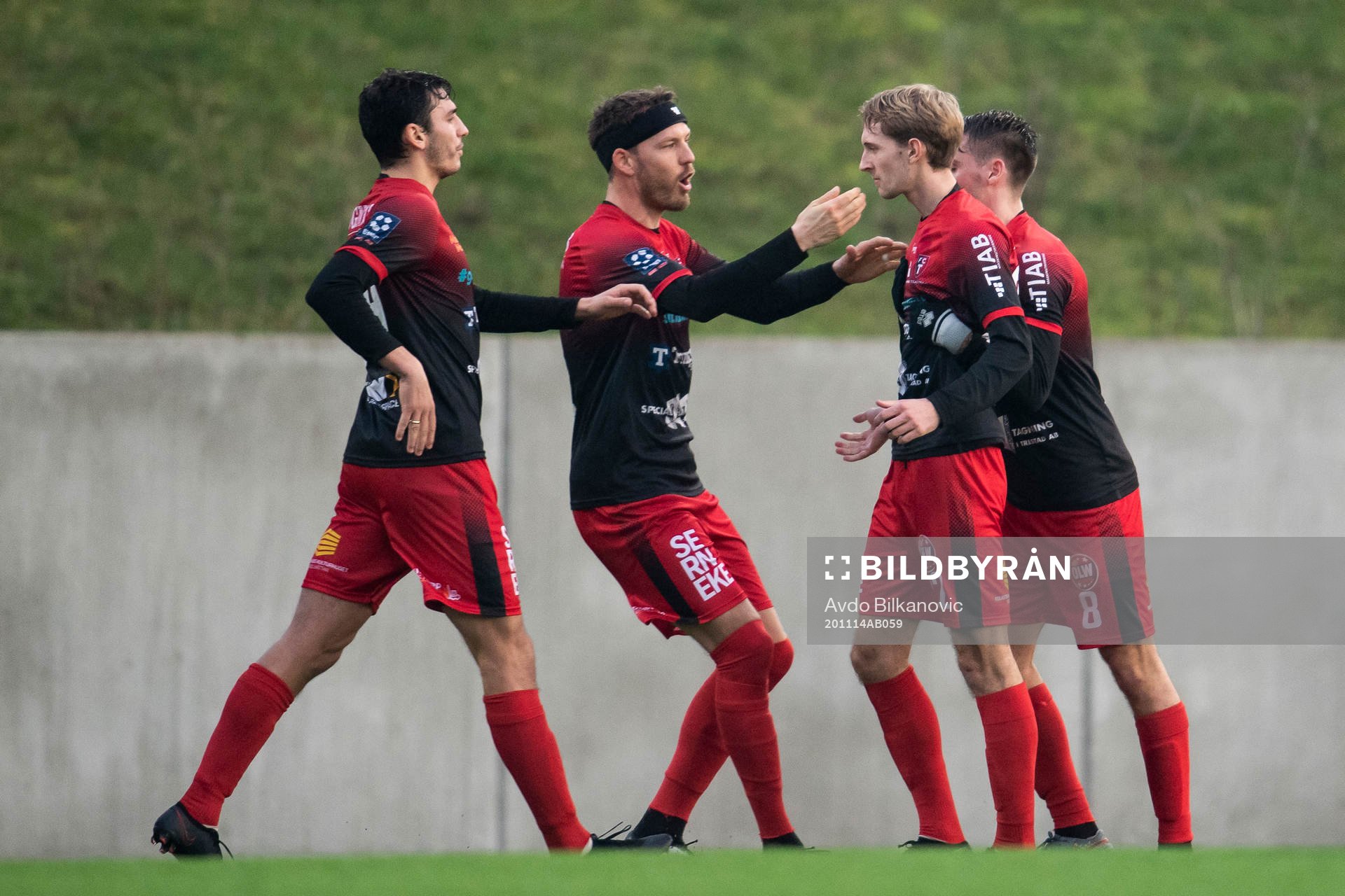 Trollhättans Markus Johansson jublar