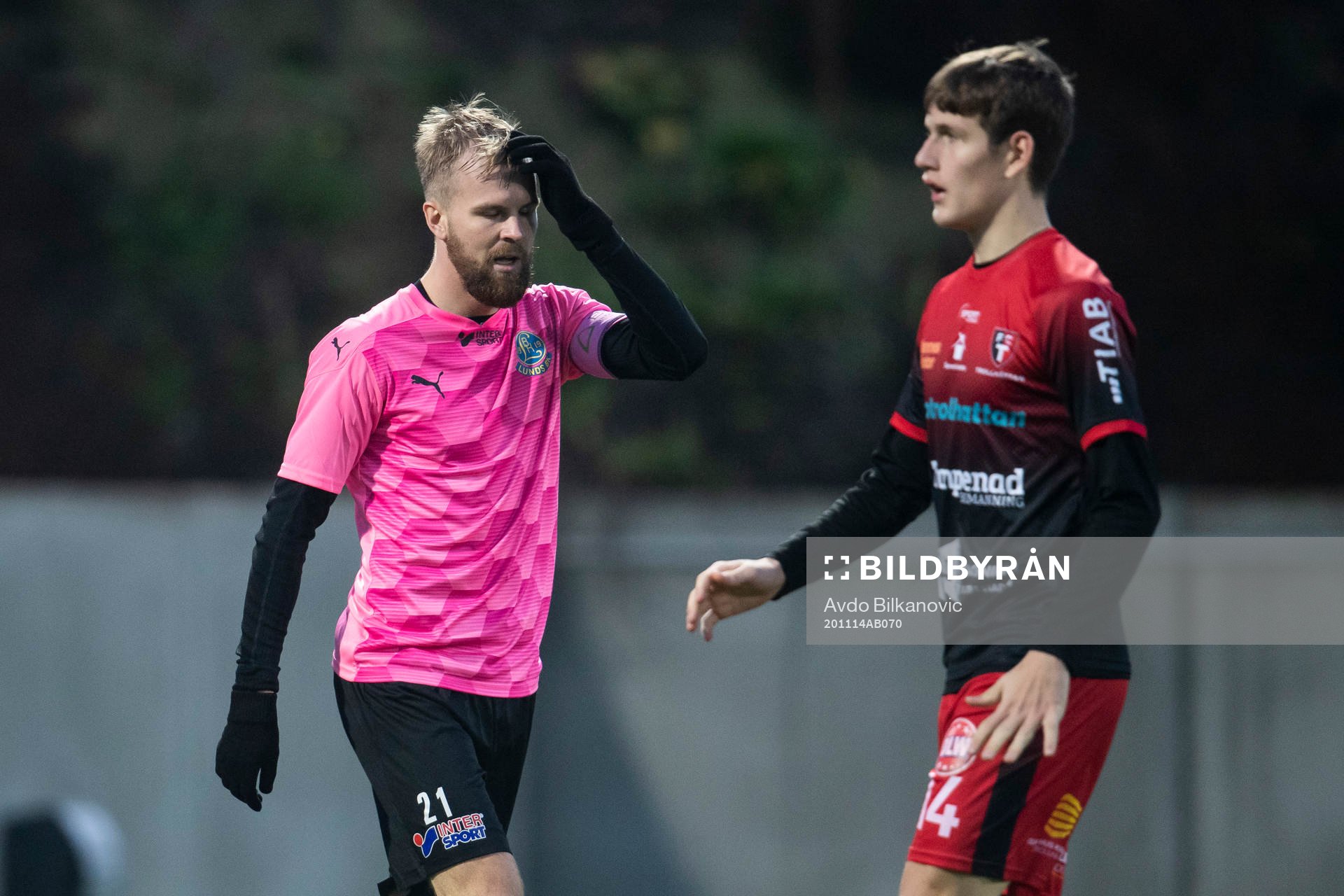 Lunds Victor Wenre deppar