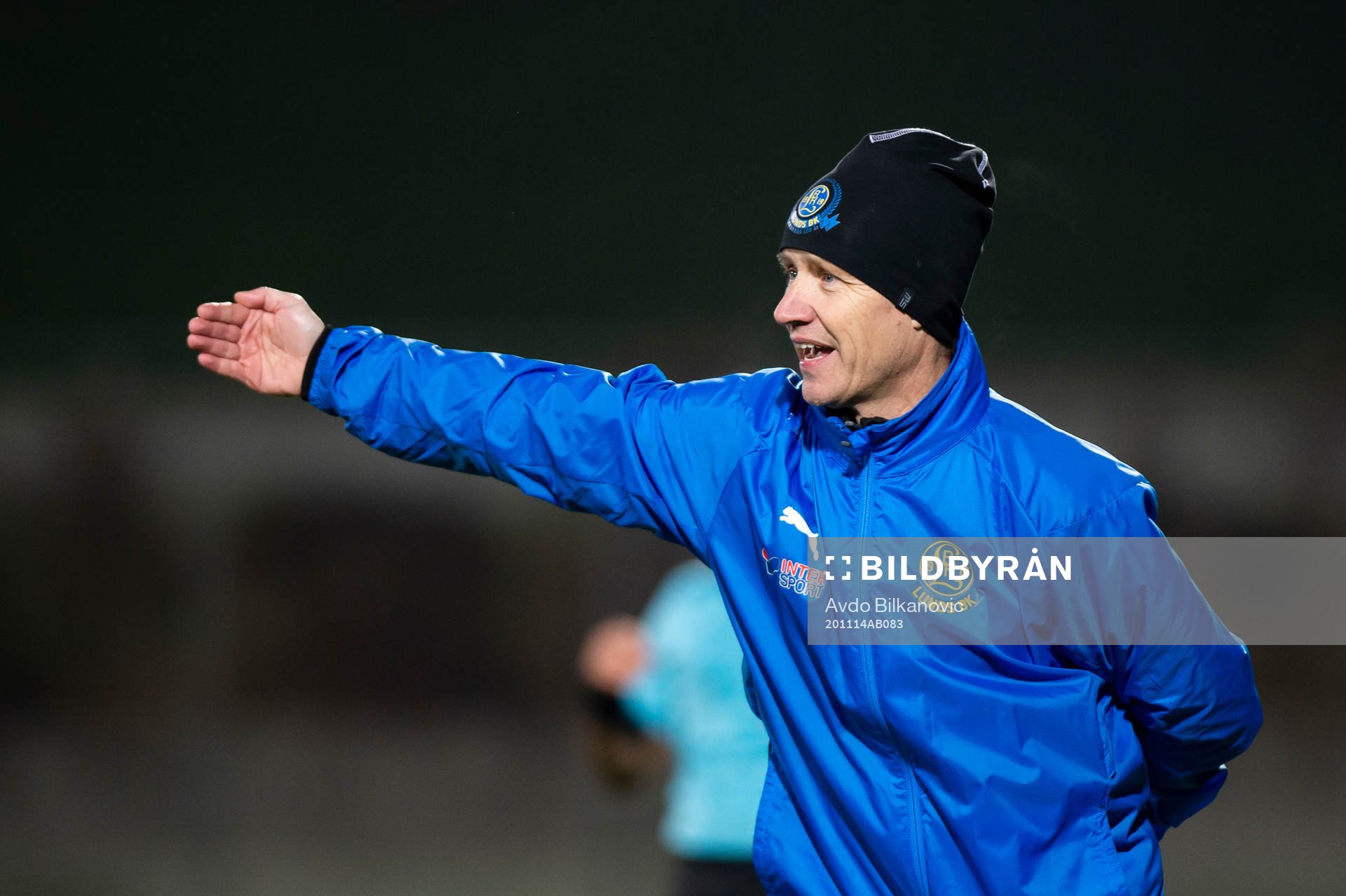 Lunds tränare Stefan Jansson