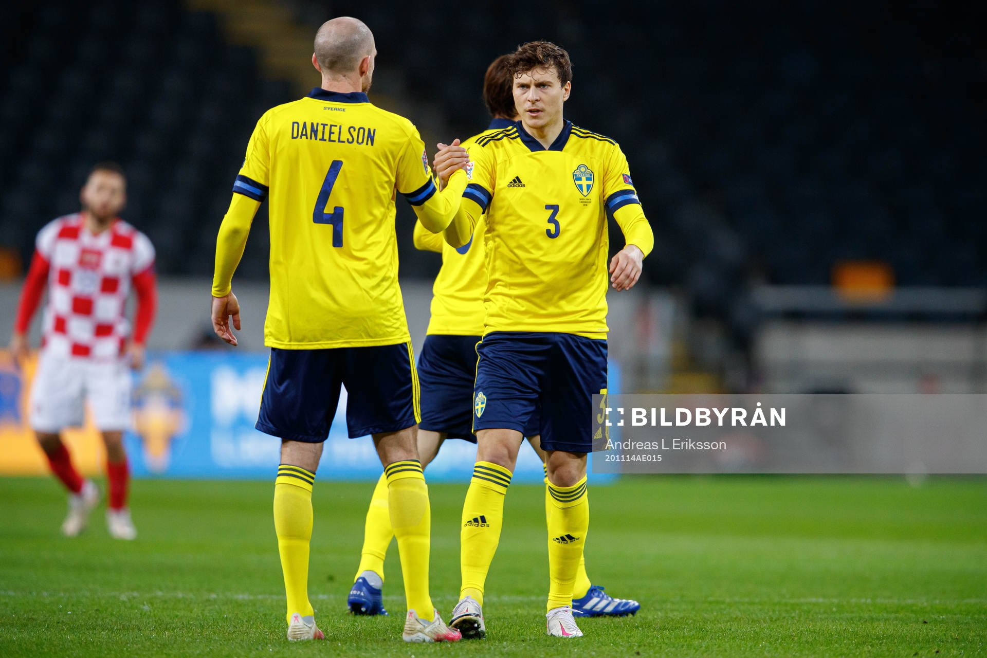 Marcus Danielson and Victor Nilsson Lindelöf of Sweden