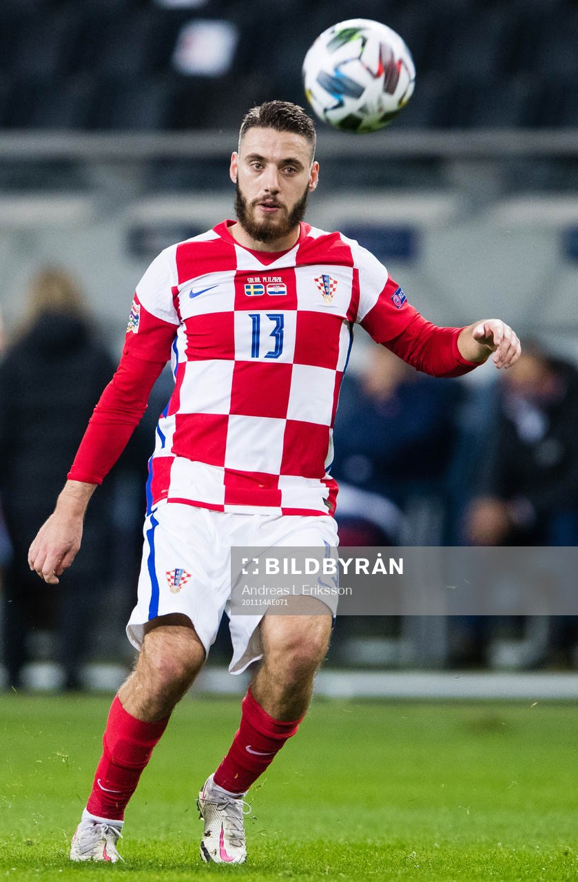 Nikola Vlasic of Croatia