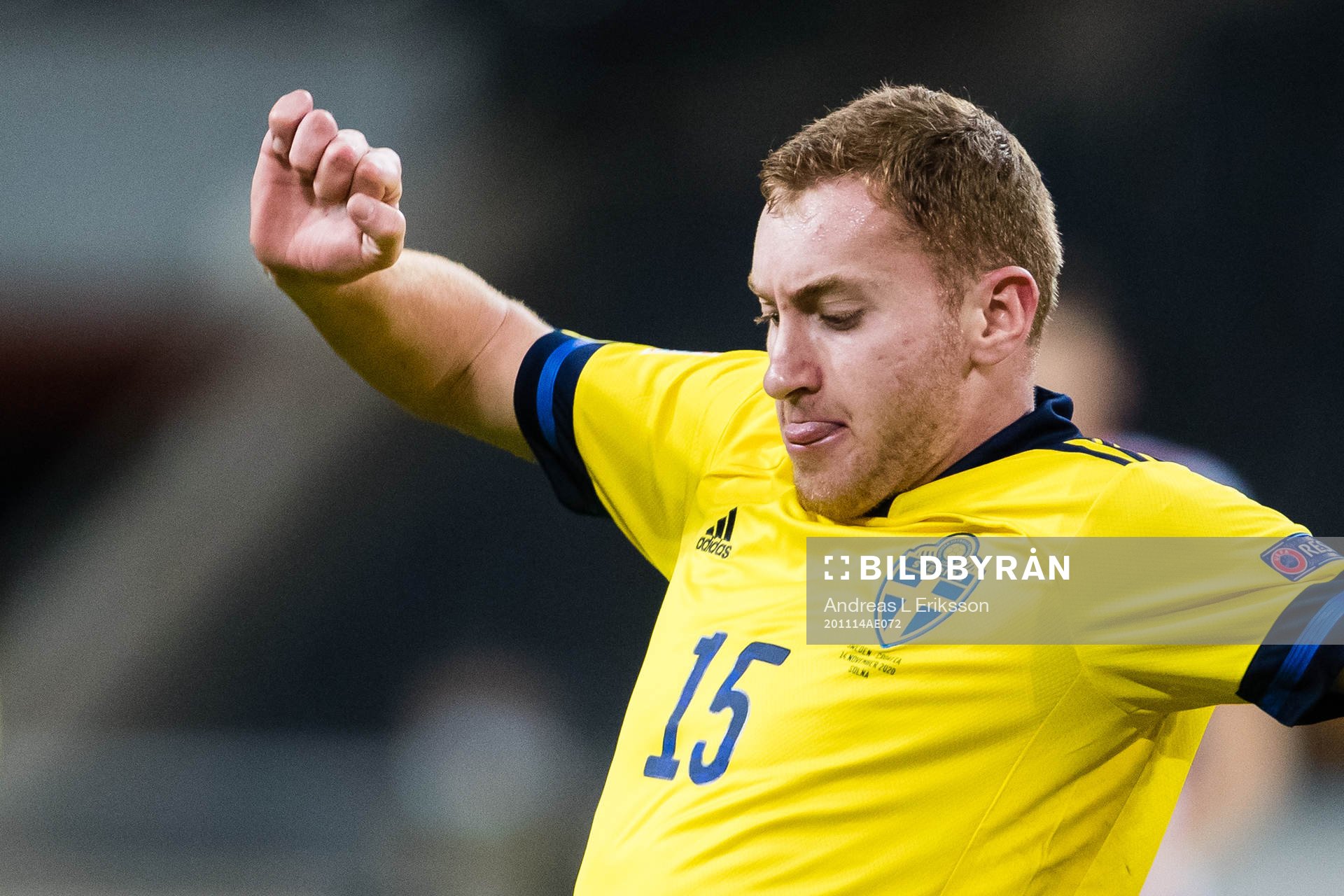 Dejan Kulusevski of Sweden