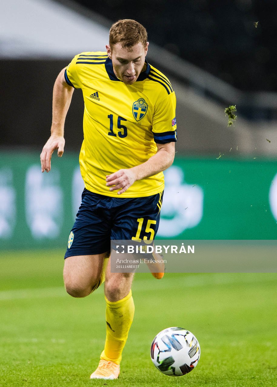Dejan Kulusevski of Sweden