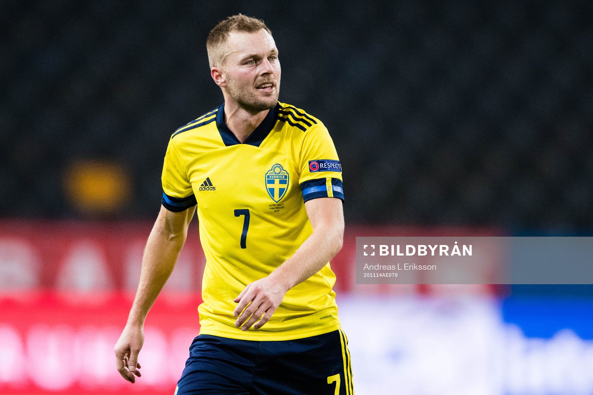 Sebastian Larsson of Sweden