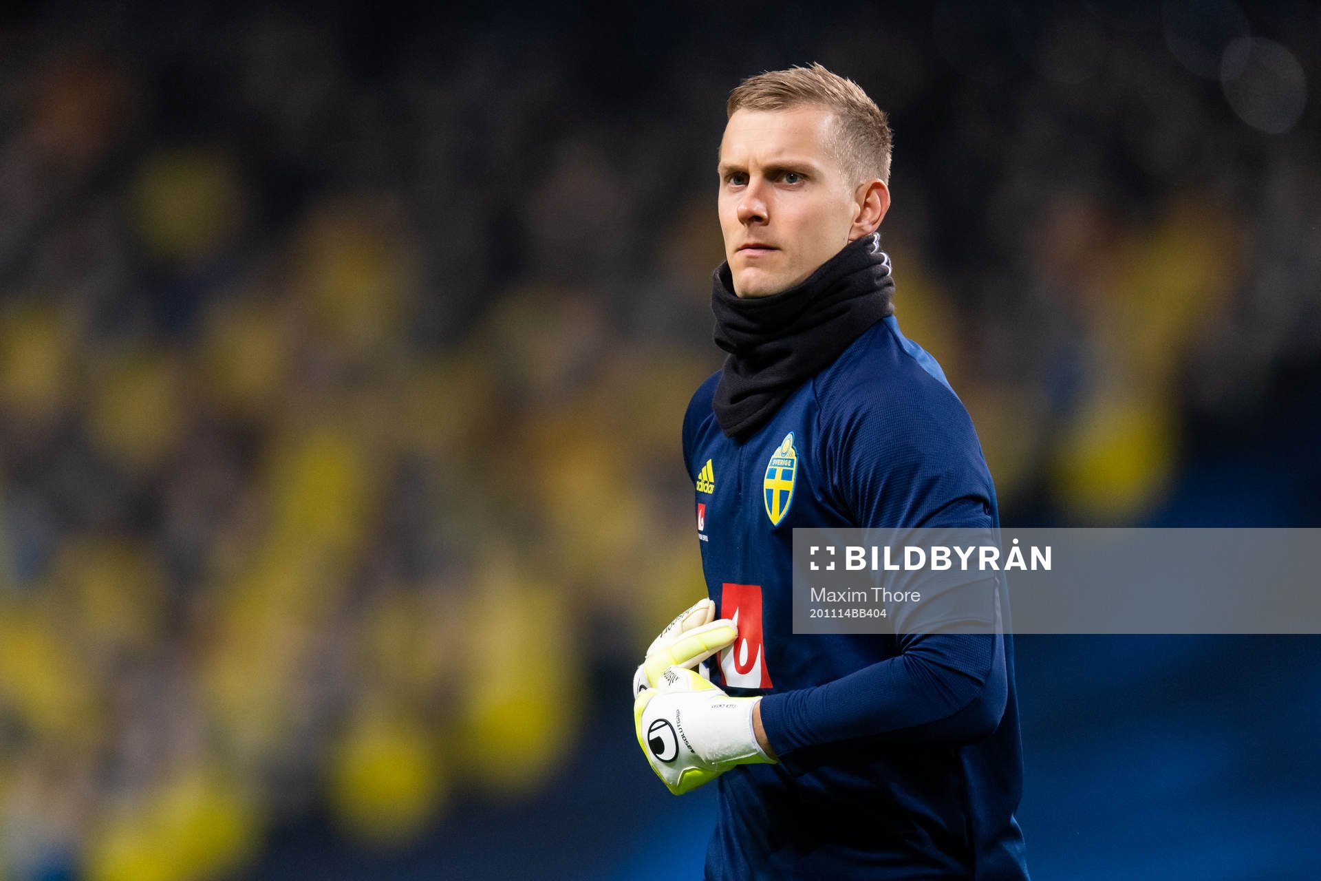 Goalkeeper Karl-Johan Johnsson