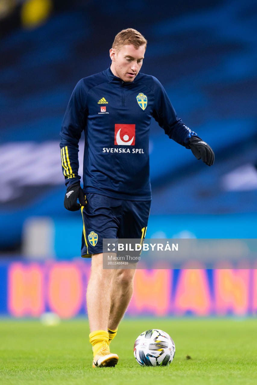 Dejan Kulusevski of Sweden
