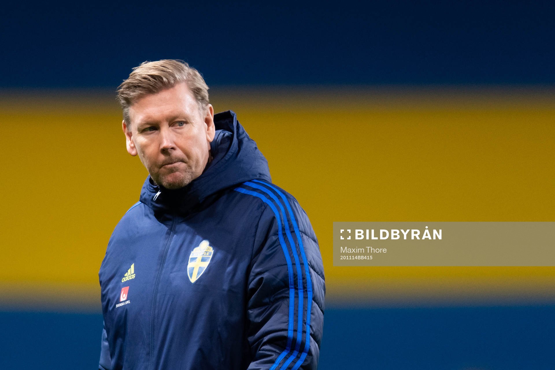 Peter Wettergren, head coach of Sweden