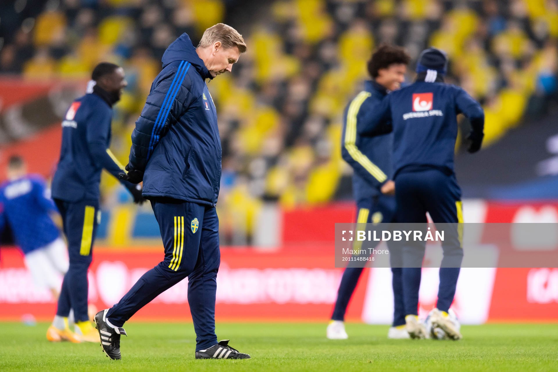 Peter Wettergren head coach of Sweden