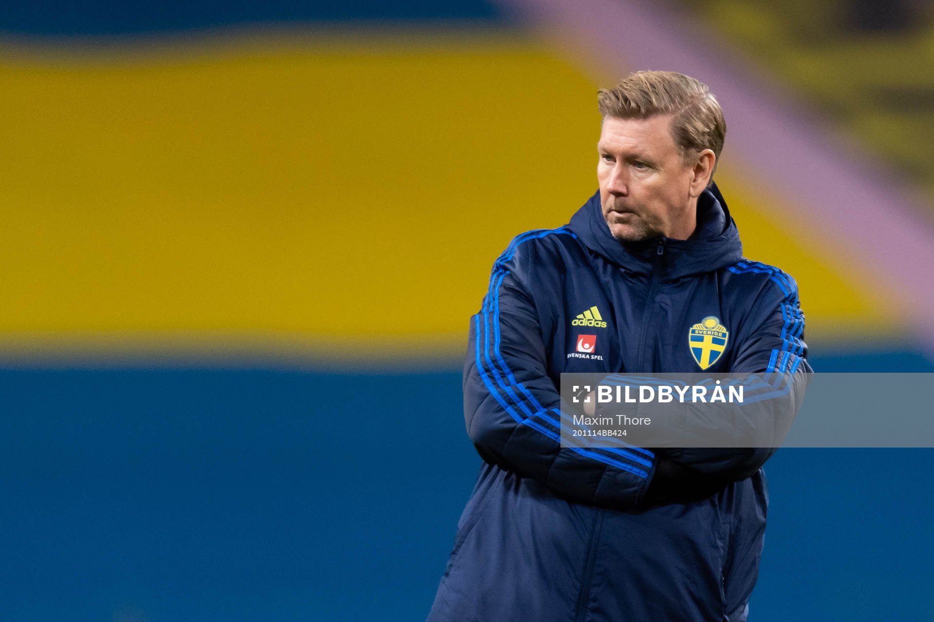 Peter Wettergren, head coach of Sweden