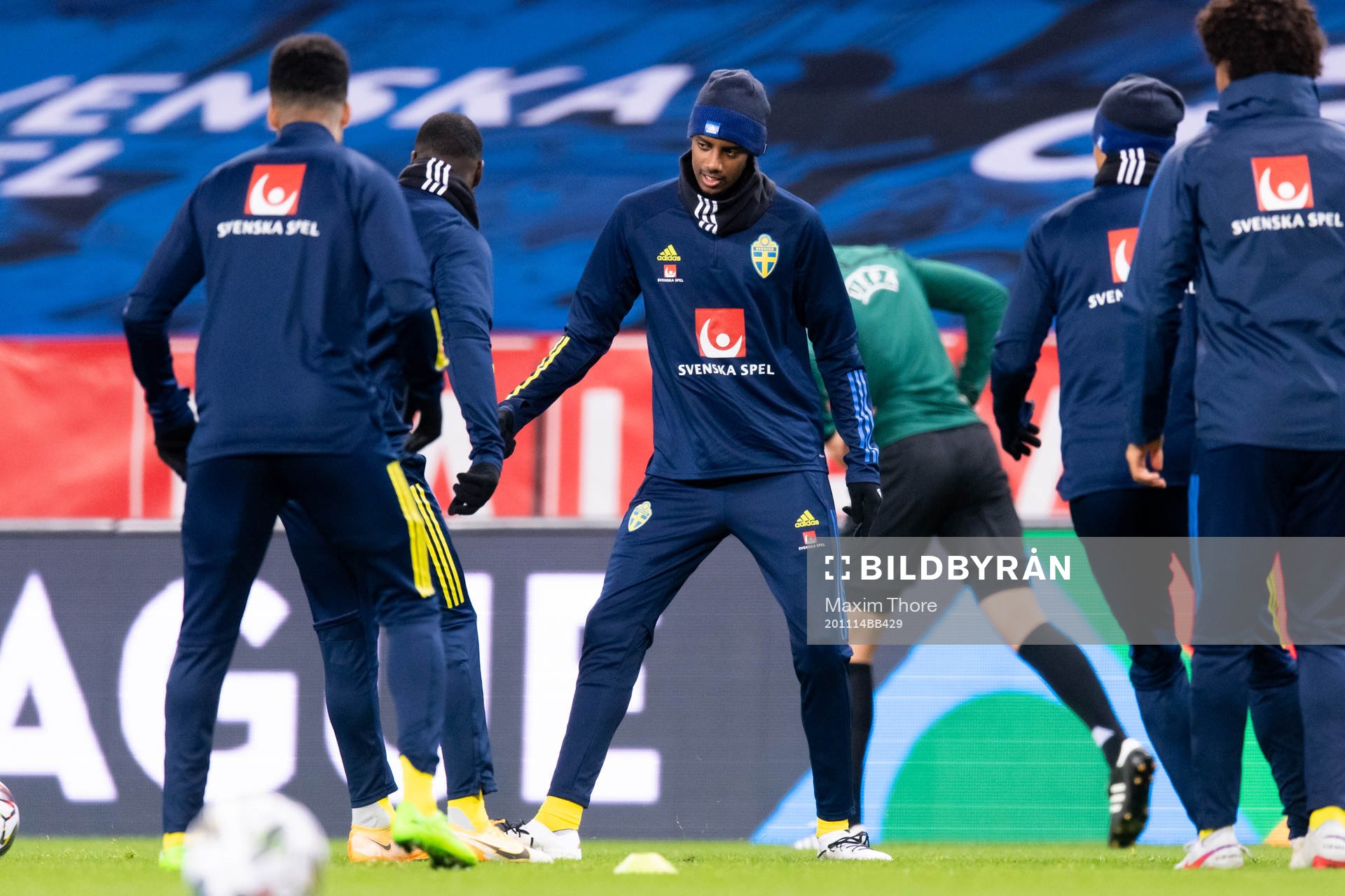 Alexander Isak of Sweden