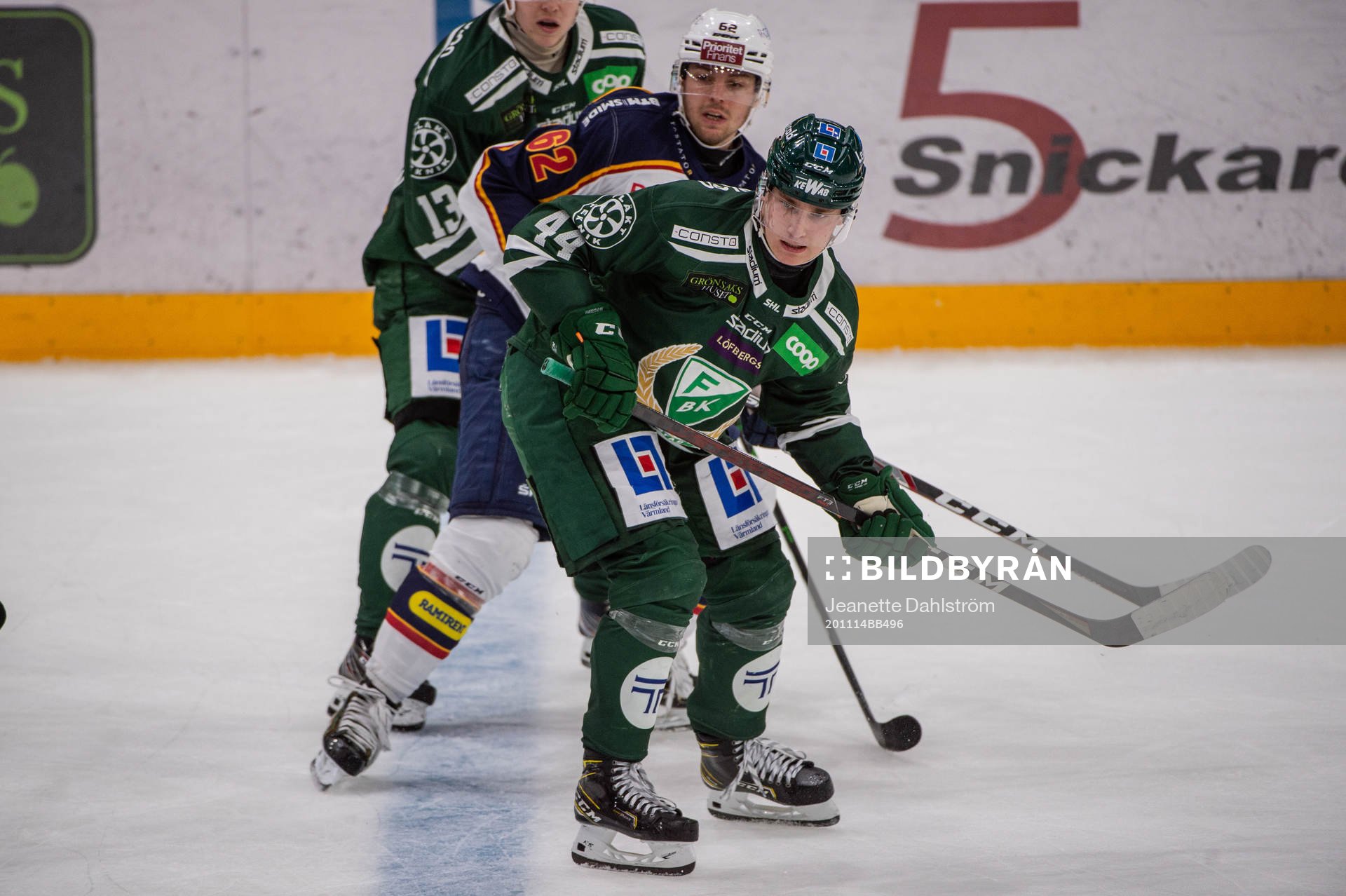 Färjestads Jacob Peterson och Djurgårdens Manuel Ågren