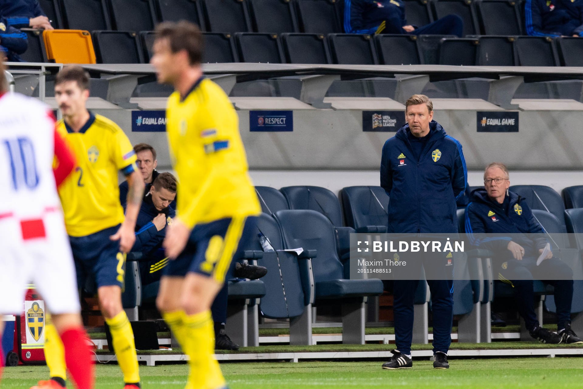 Peter Wettergren, head coach of Sweden