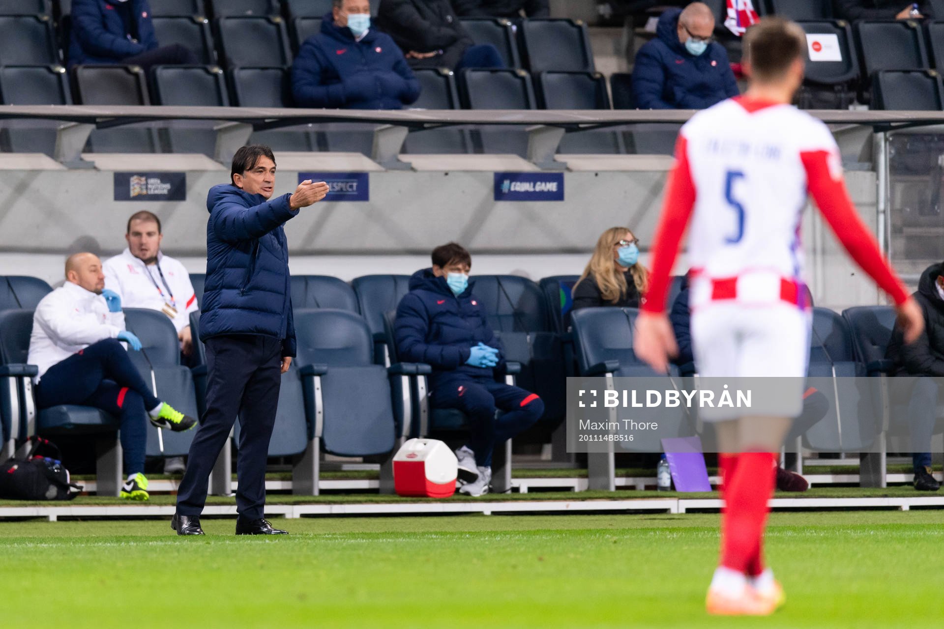 Zlatko Dalic, head coach of Croatia