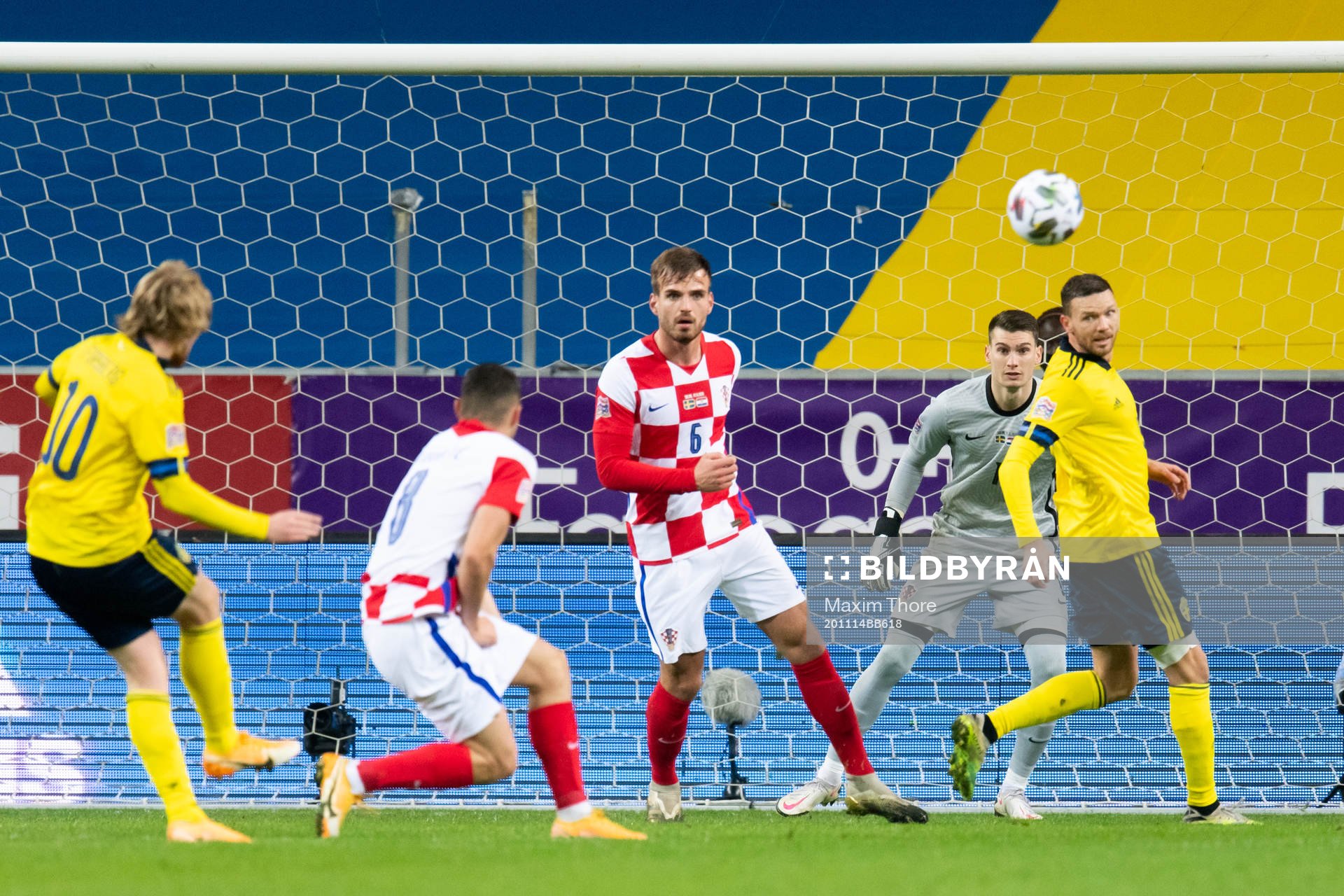 Goalkeeper Dominik Livakovic of Croatia