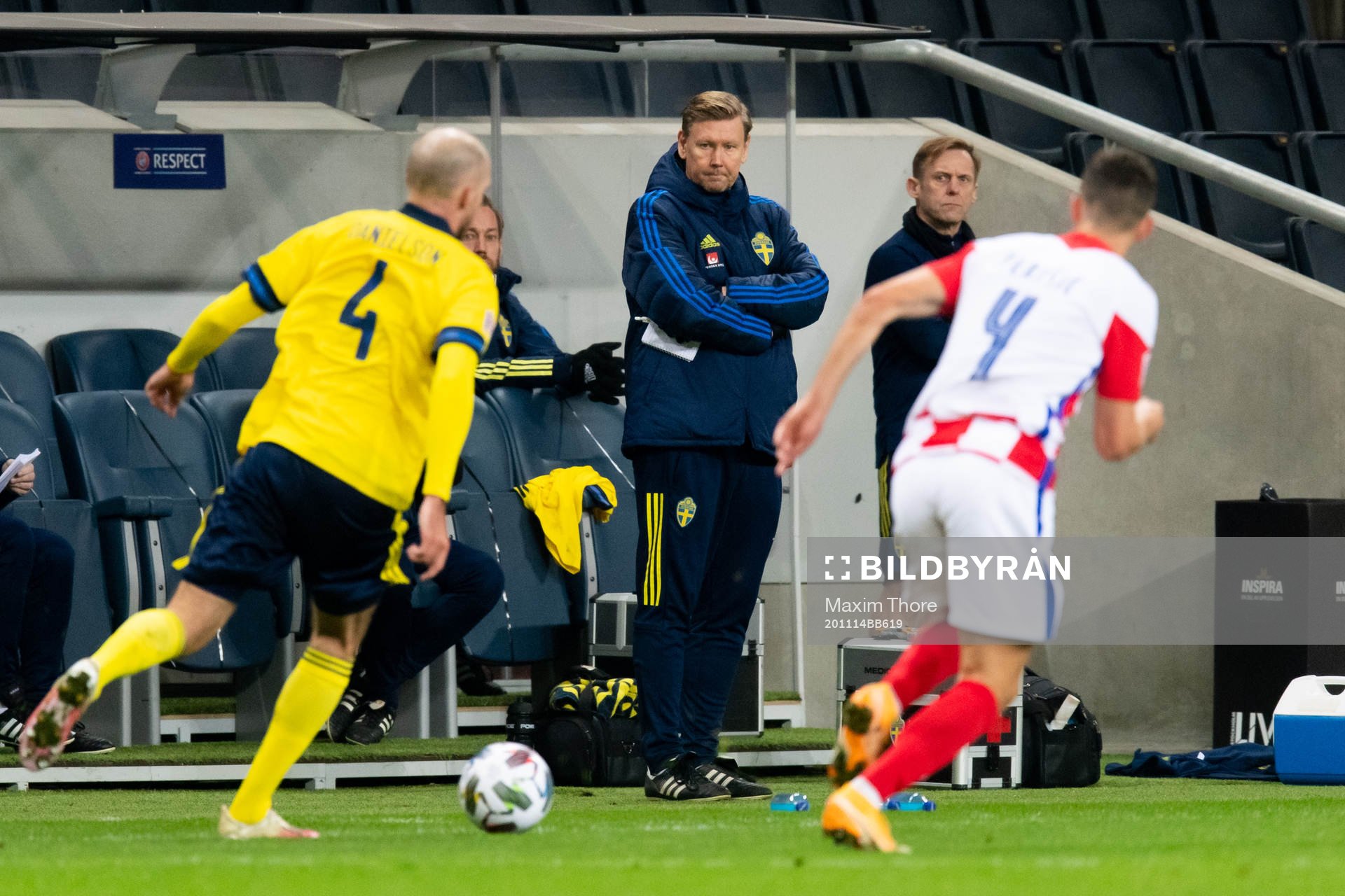 Peter Wettergren, head coach of Sweden