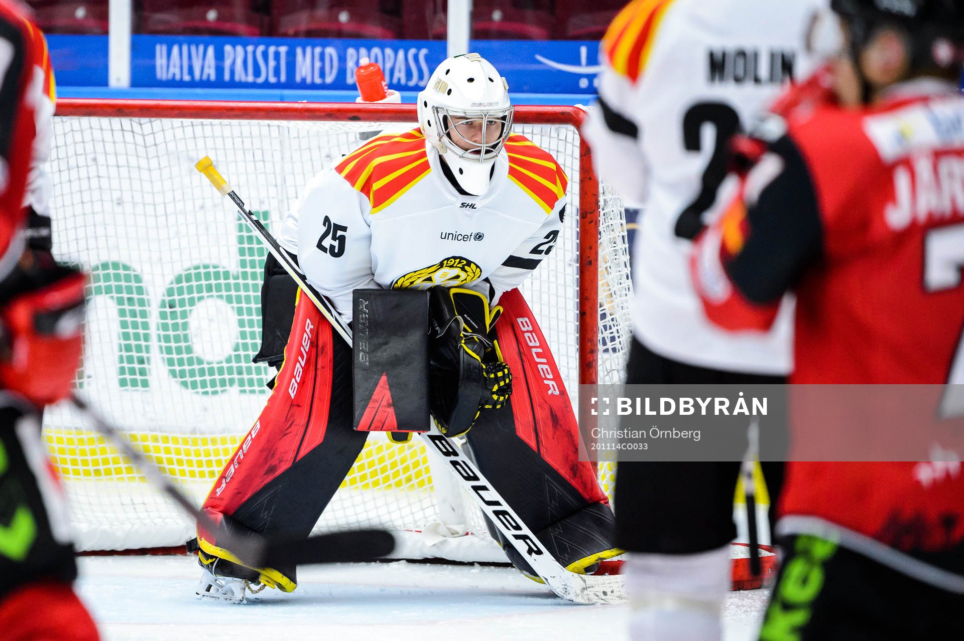 Brynäs målvakt Adam Matsson