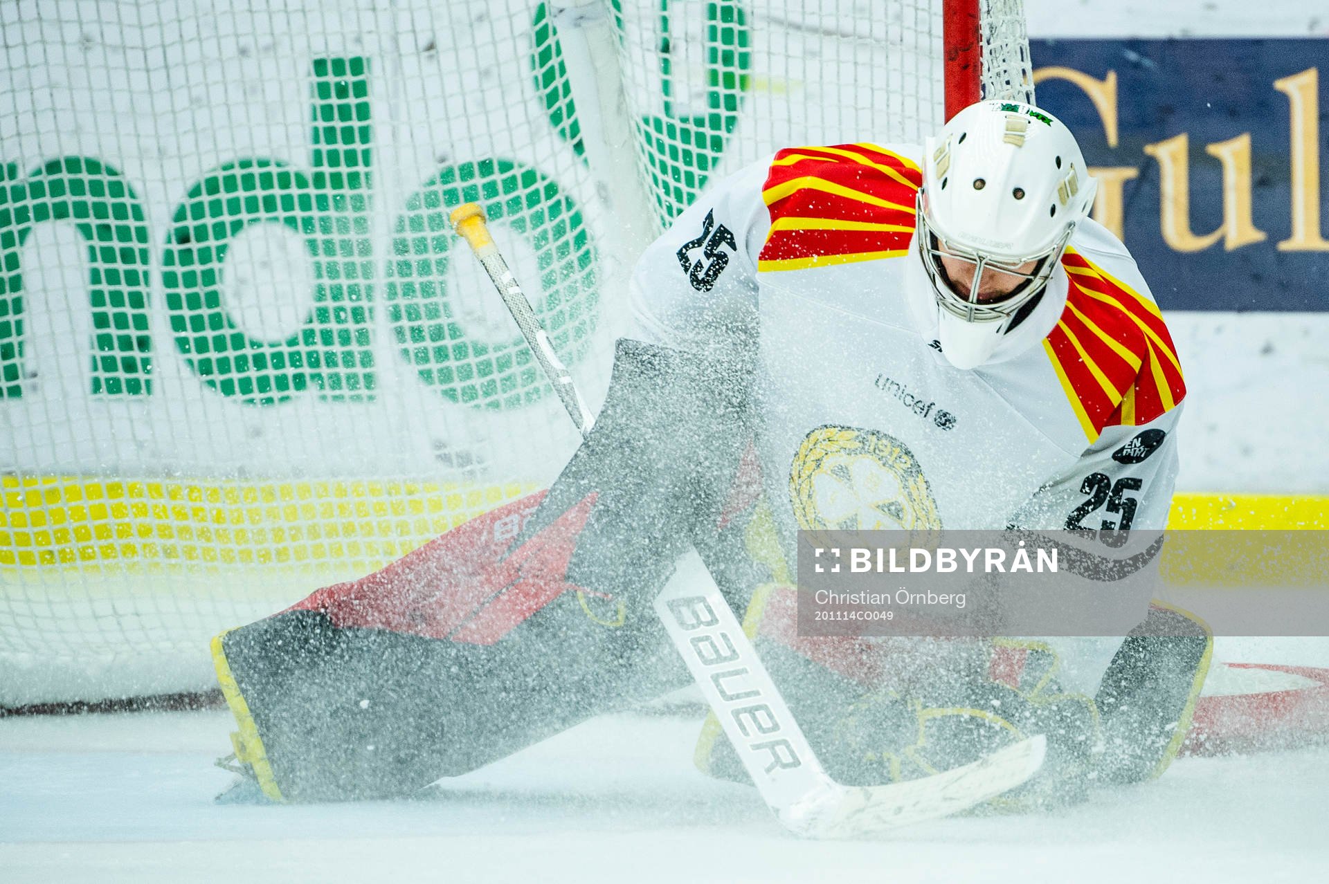 Brynäs målvakt Adam Matsson