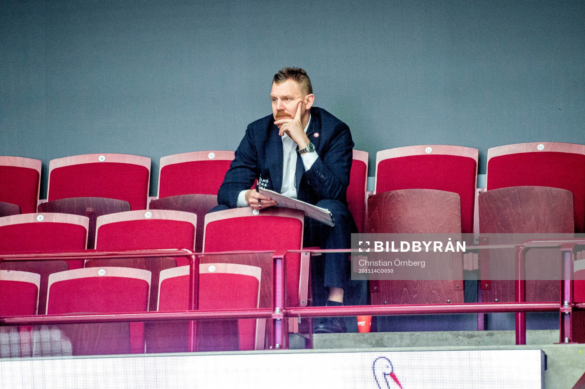 Malmö Redhawks assisterande tränare Jesper Mattsson på