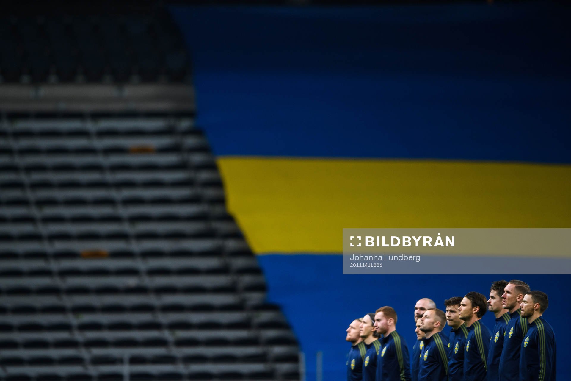 The line-up of Sweden