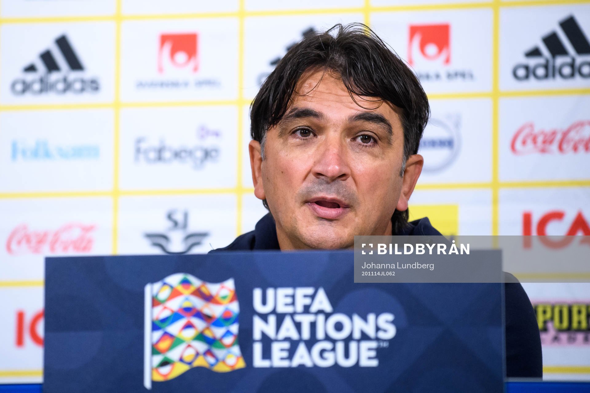 Head coach Zlatko Dalic of Croatia