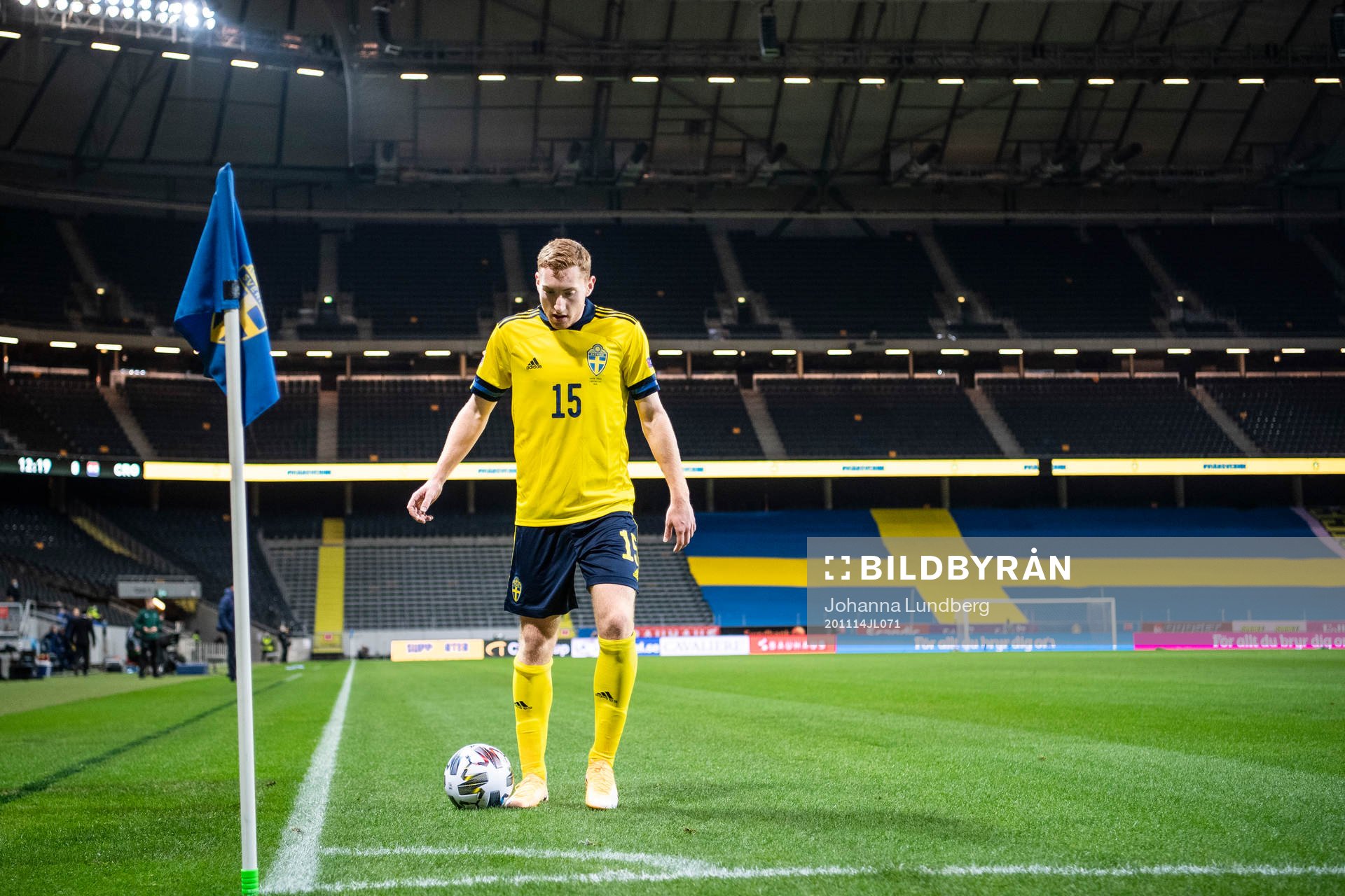 Dejan Kulusevski of Sweden